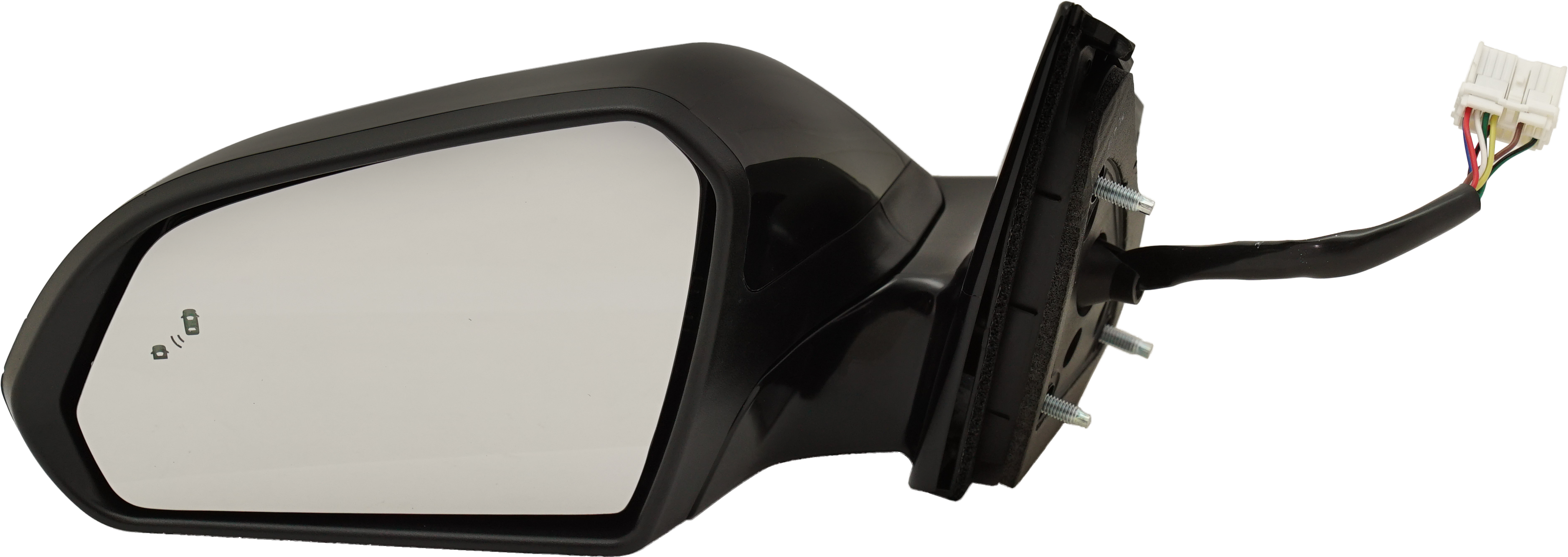 AM SONATA 15-17 MIRROR LH Power Manual Folding Heated Paintable w BSD and Signal Light No Memory SKU HY105EL S Partslink HY1320228 OEM 87610C2060