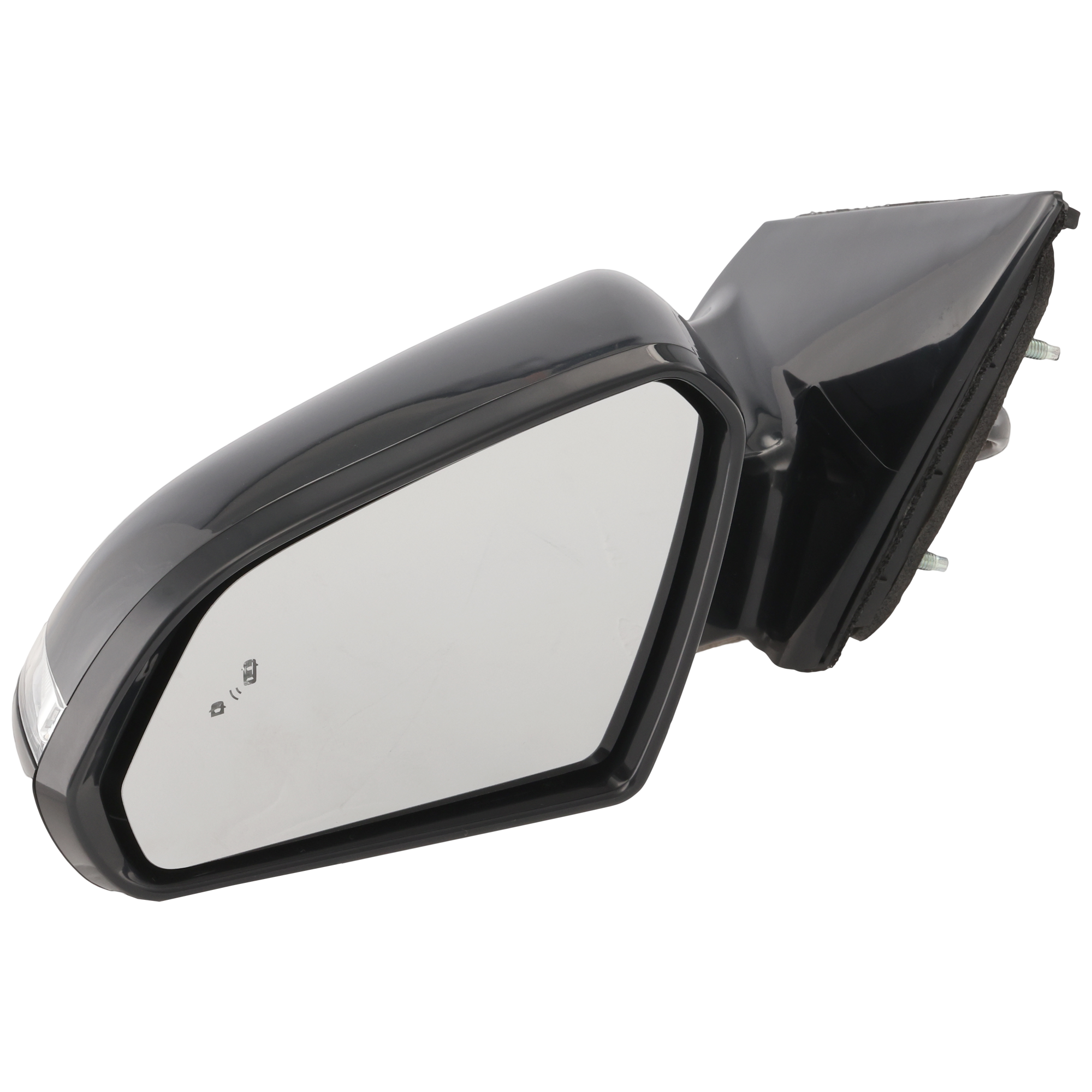 AM SONATA 15-17 MIRROR LH Power Manual Folding Heated Paintable w BSD Memory and Signal Light SKU HY106EL S Partslink HY1320229 OEM 87610C2070