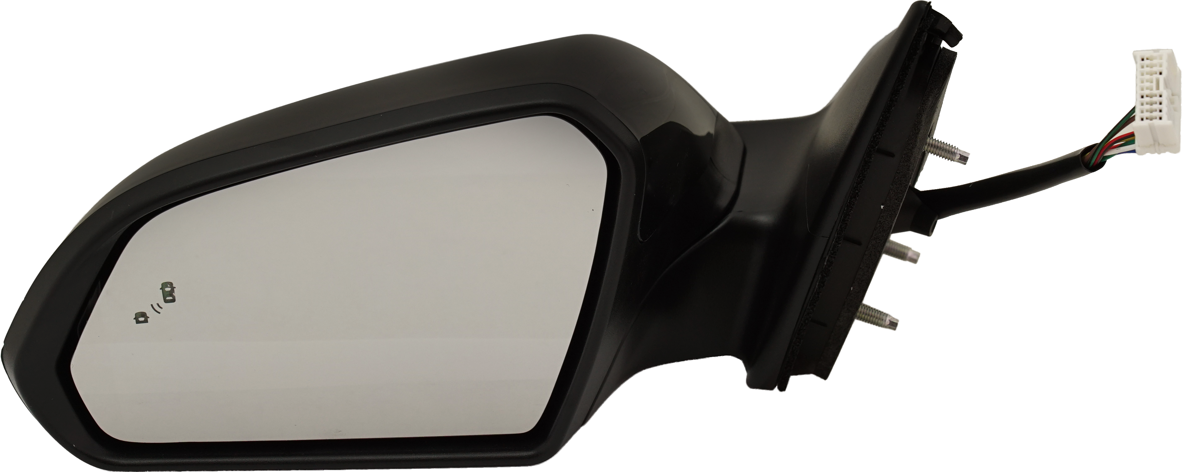 AM SONATA 18-19 MIRROR LH Power Manual Folding Heated Paintable w BSD and Signal Light No Memory SKU HY107EL S Partslink HY1320238 OEM 87610C2520