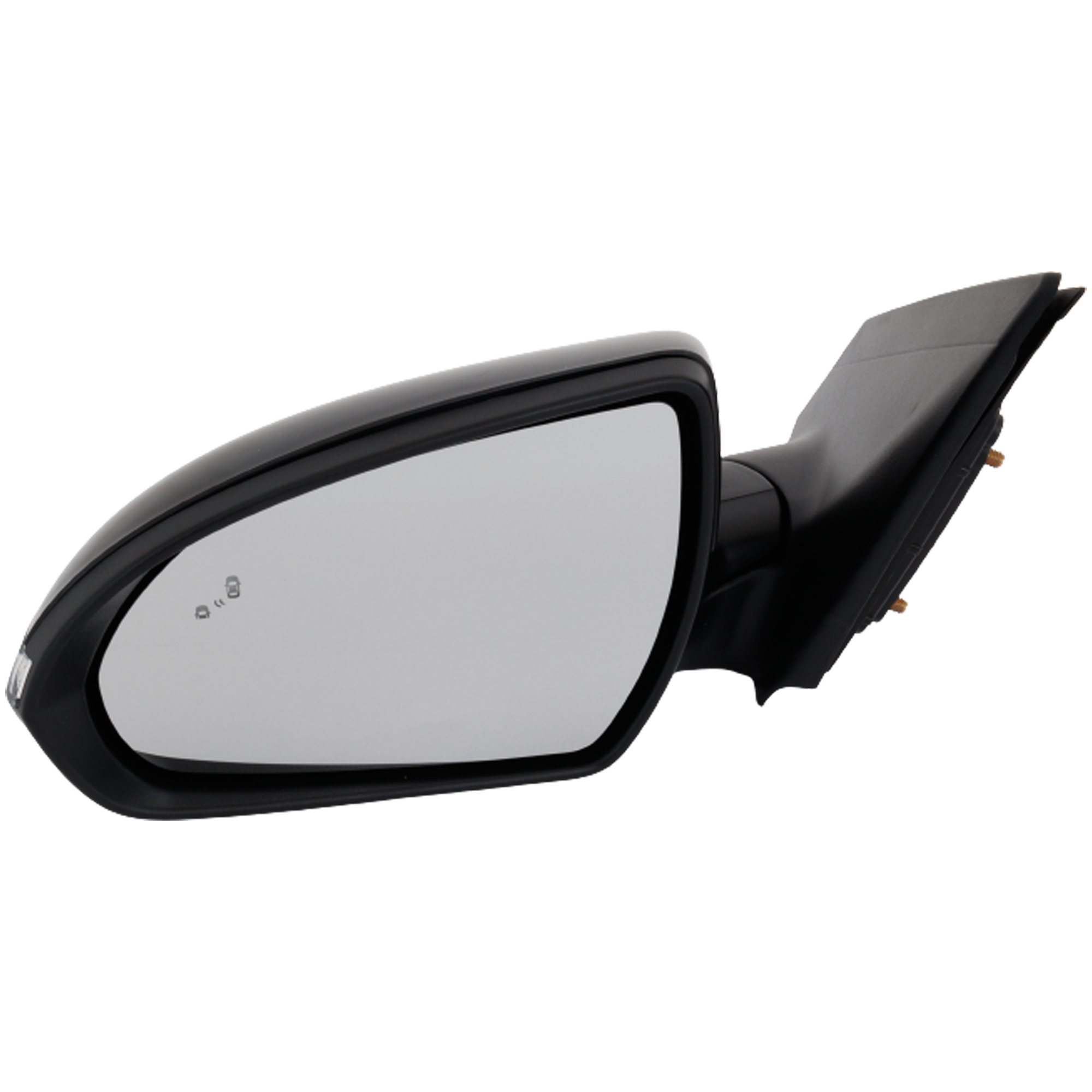 AM ELANTRA 17-18 MIRROR LH Power Manual Folding Heated Paintable w BSD and In housing Signal Light No Auto dimming and Memory Korea Built Vehicle SKU HY108EL S Partslink HY1320254 OEM 87610F2290