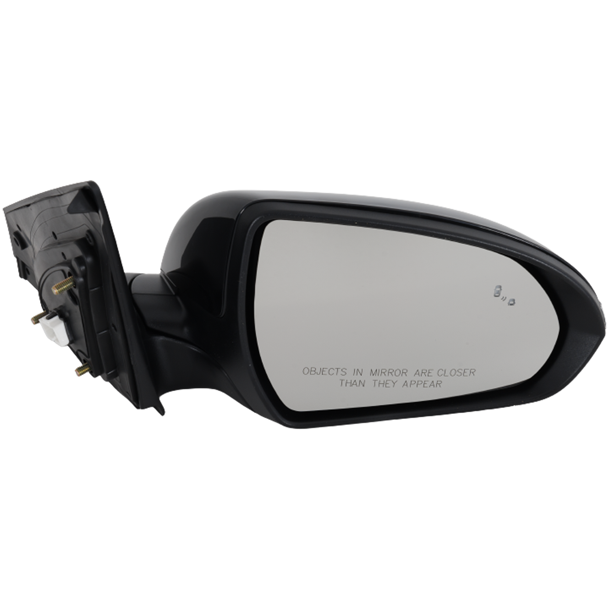 AM ELANTRA 19-20 MIRROR RH Power Heated Manual Folding Paintable w Blind Spot Detection in Glass and In housing Signal Light No Auto dimming and Memory SKU HY109ER S Partslink HY1321266 OEM 87620F3530