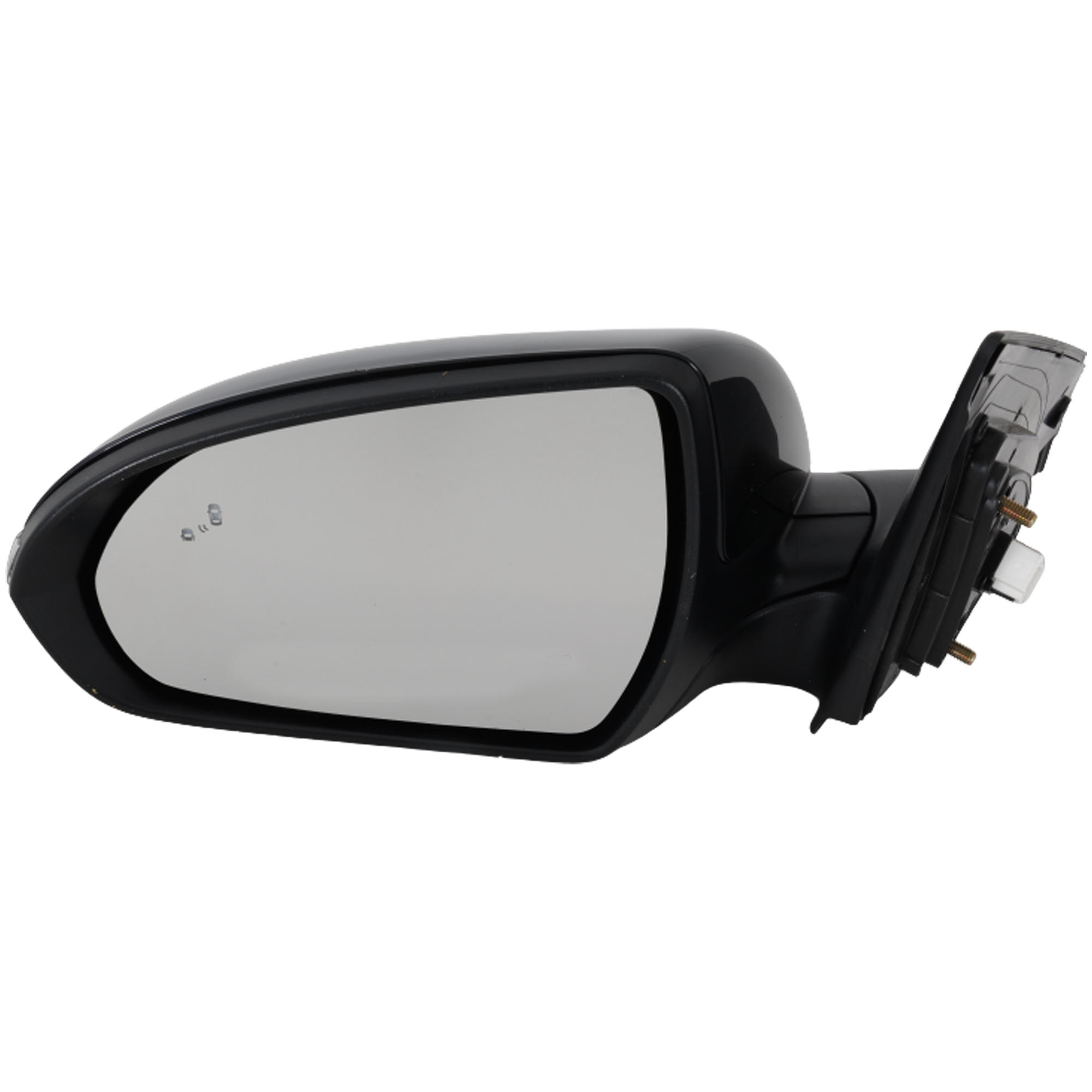 AM ELANTRA 19-20 MIRROR LH Power Heated Manual Folding Paintable Korea Built Vehicle w Blind Spot Detection in Glass and In housing Signal Light No Auto dimming and Memory SKU HY111EL S Partslink HY1320268 OEM 87610F2660