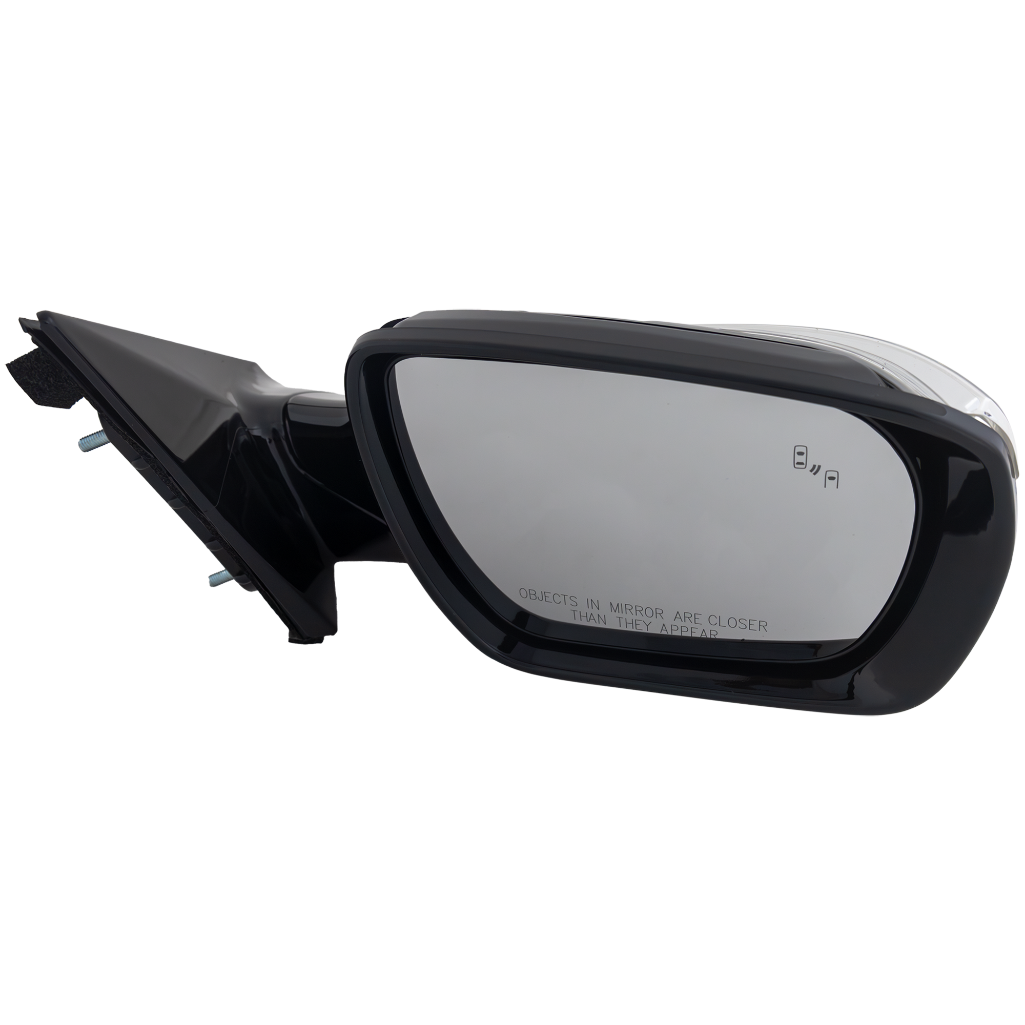 AM SANTA FE SPORT 13-16 MIRROR RH Power Manual Folding Heated Paintable w In housing Signal Light Memory BSD in Glass SKU HY116ER S Partslink HY1321235 OEM 876204Z009