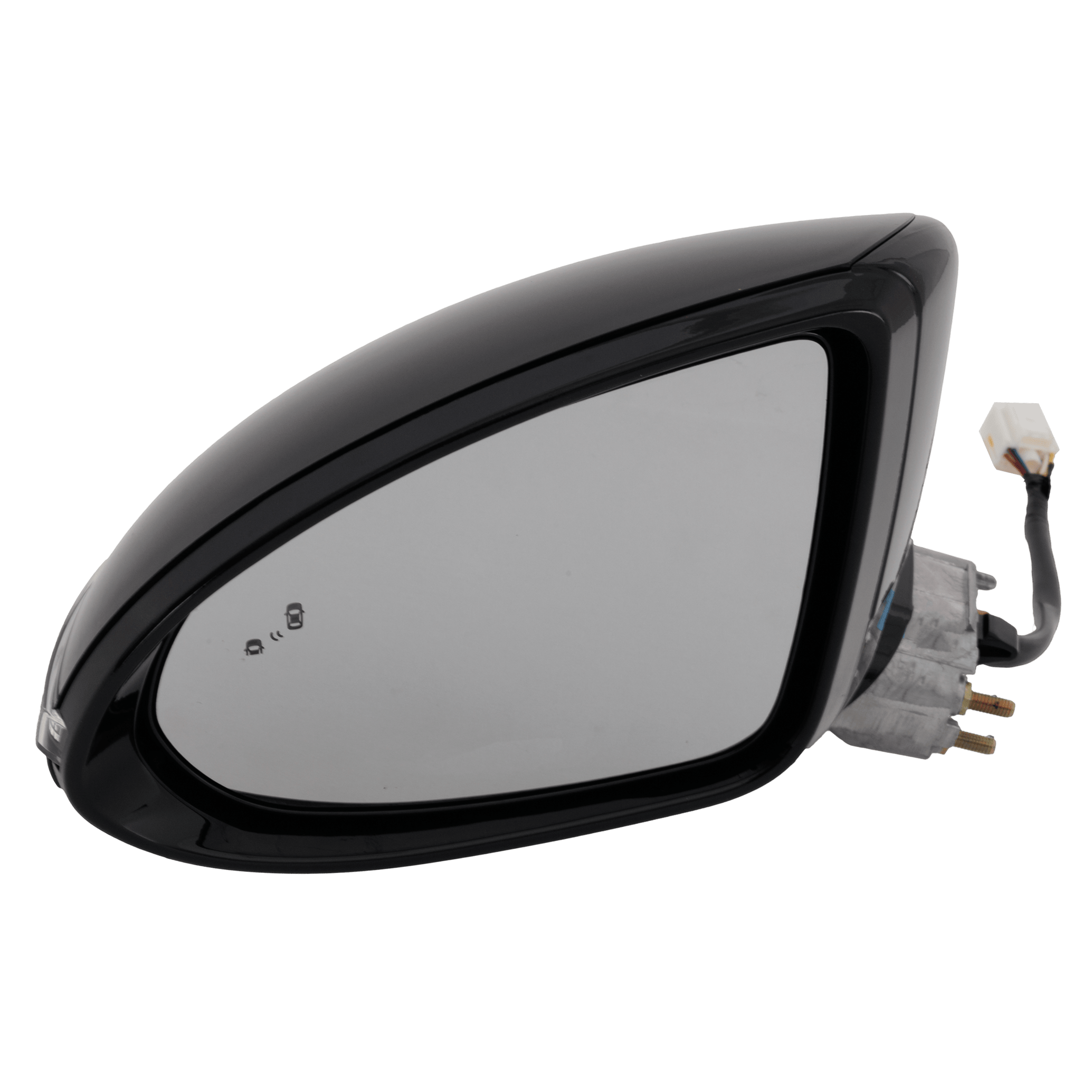 AM SONATA 20-22 MIRROR LH Power Manual Folding Heated w Blind Spot Detection Signal Light No Auto dimming Memory Puddle Light N Line SEL Plus Sport Model SKU HY128EL S Partslink HY1320273 OEM 87610L0040