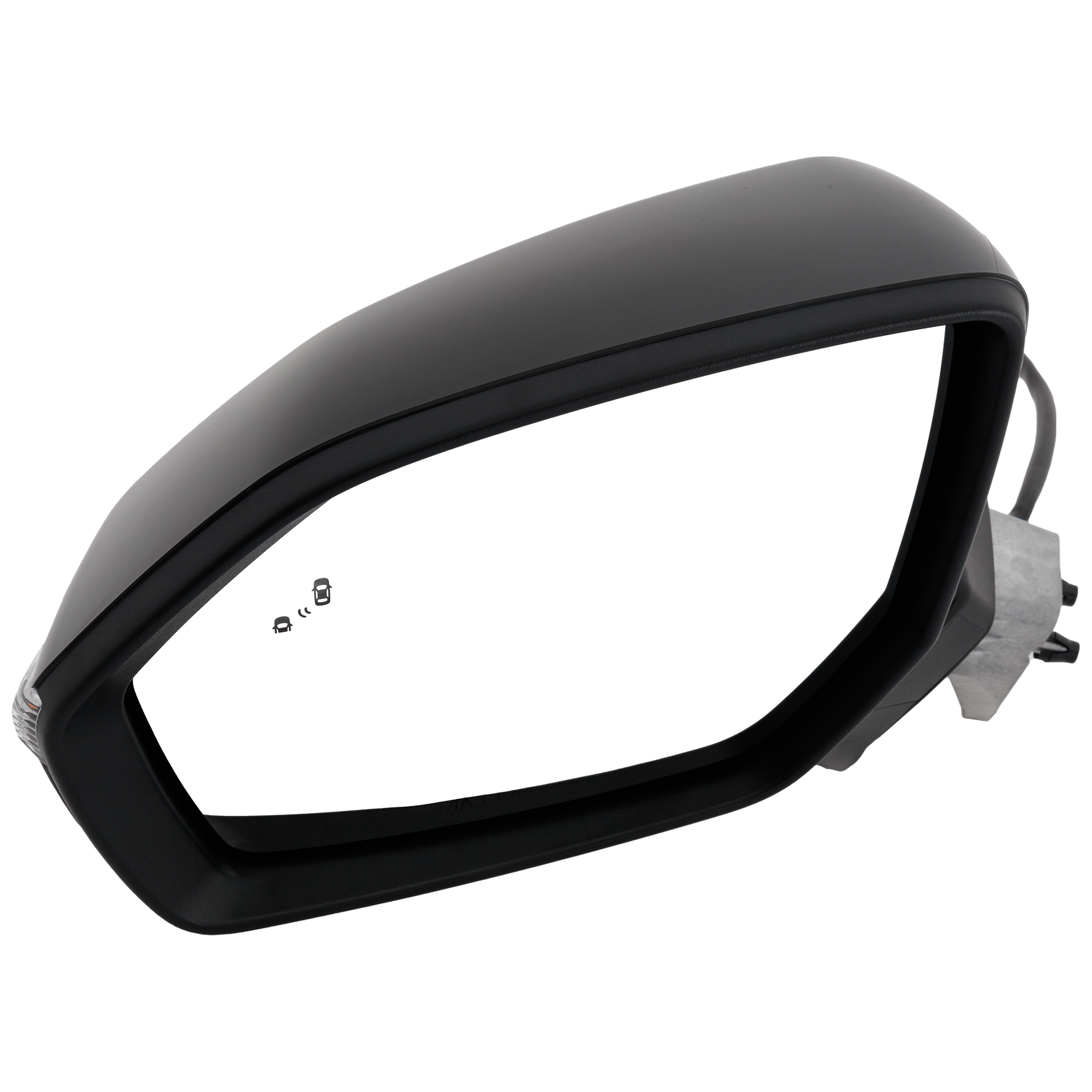 AM PALISADE 20-22 MIRROR LH Power Manual Folding Heated Paintable w Blind Spot Detection Signal Light No Auto dimming Memory Puddle Light SEL w Standard Equipment SE Model SKU HY132EL S Partslink HY1320276 OEM 87610S8140