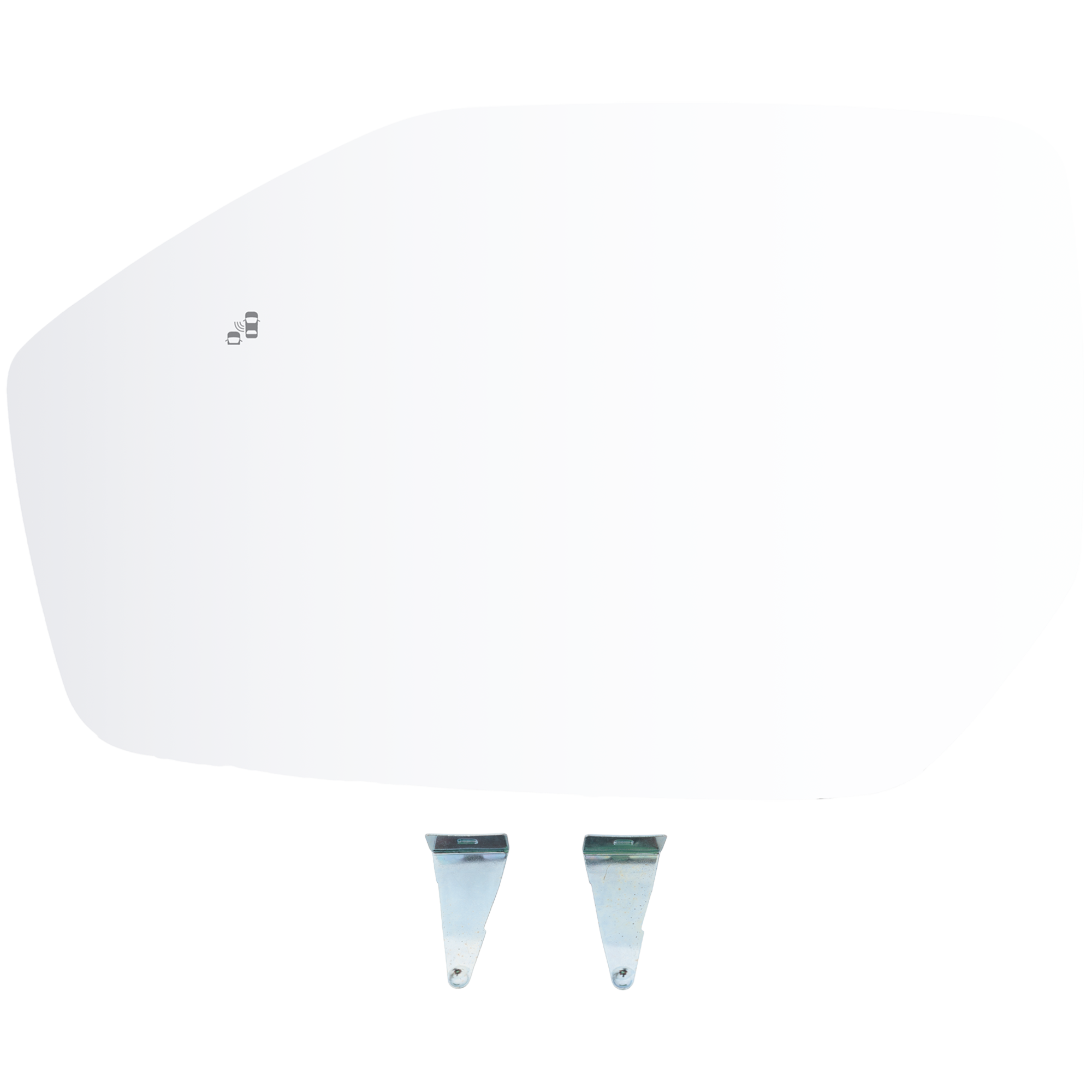 AM PALISADE 20-22 MIRROR GLASS LH Heated w BSD No Memory and Puddle Light SKU HY133GL Partslink HY1324158 OEM 87611S8090