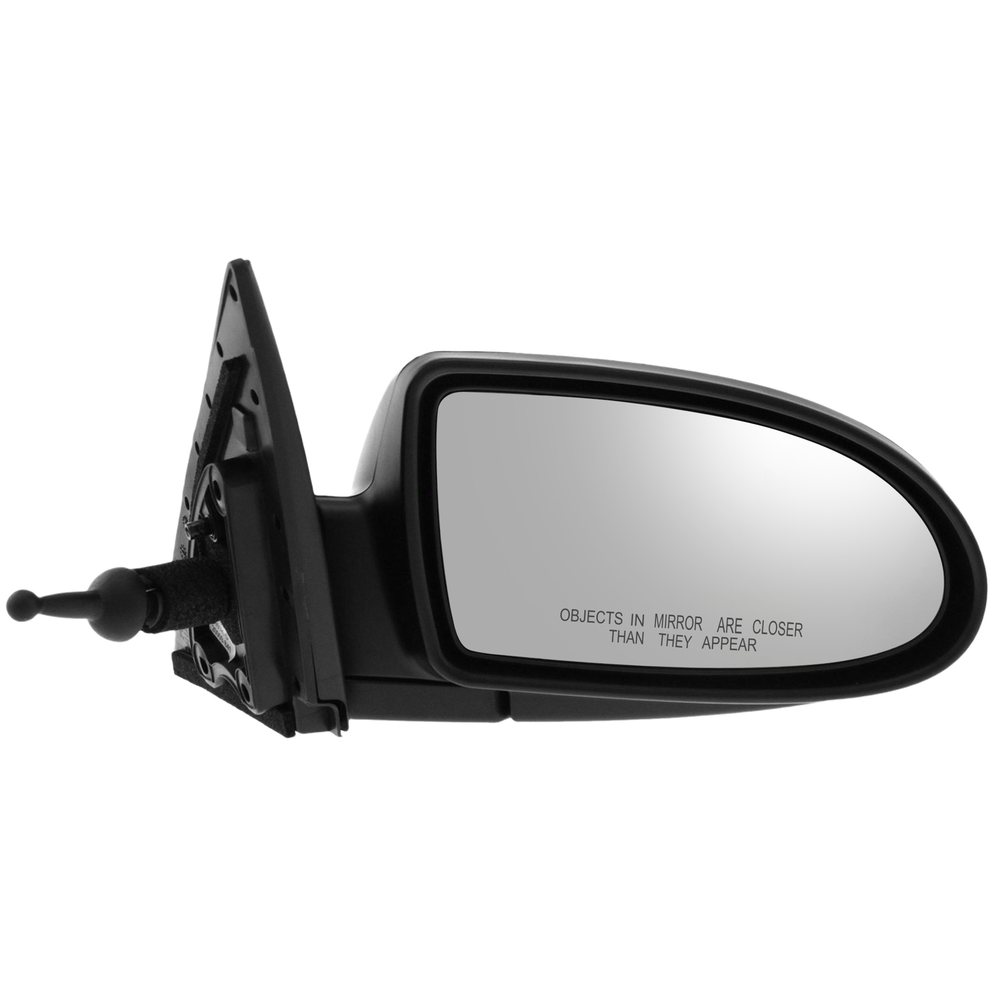 AM ACCENT 06-09 MIRROR RH Manual Adjust Manual Folding Non Heated Textured No Auto dimming BSD Memory and Signal Light Hatchback Sedan SKU HY24R Partslink HY1321157 OEM 876201E040