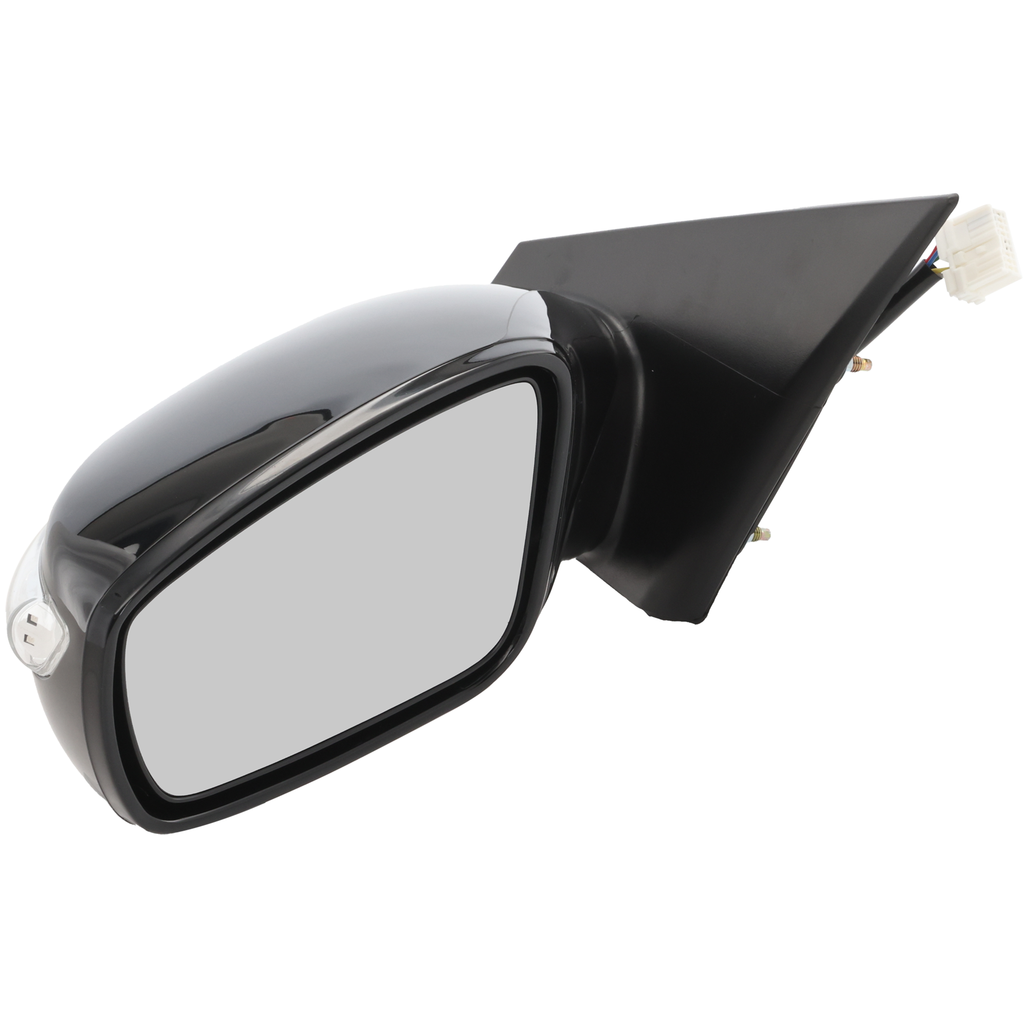 AM SONATA 11-14 MIRROR LH Power Manual Folding Non Heated Paintable w Signal Light Exc. Hybrid Model SKU HY45EL S Partslink HY1320167 OEM 876103Q100