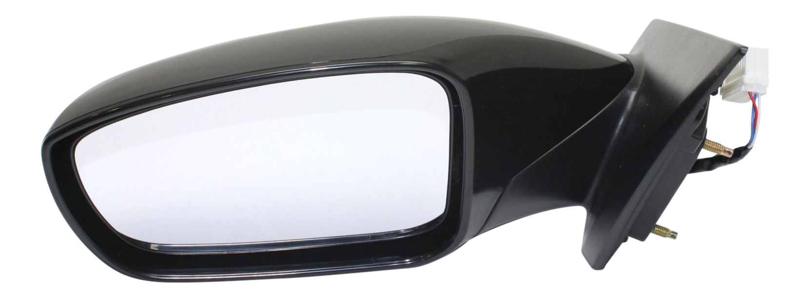 AM SONATA 11-14 MIRROR LH Power Manual Folding Non Heated Paintable No Signal Light Exc. Hybrid Model SKU HY46EL Partslink HY1320165 OEM 876103Q000