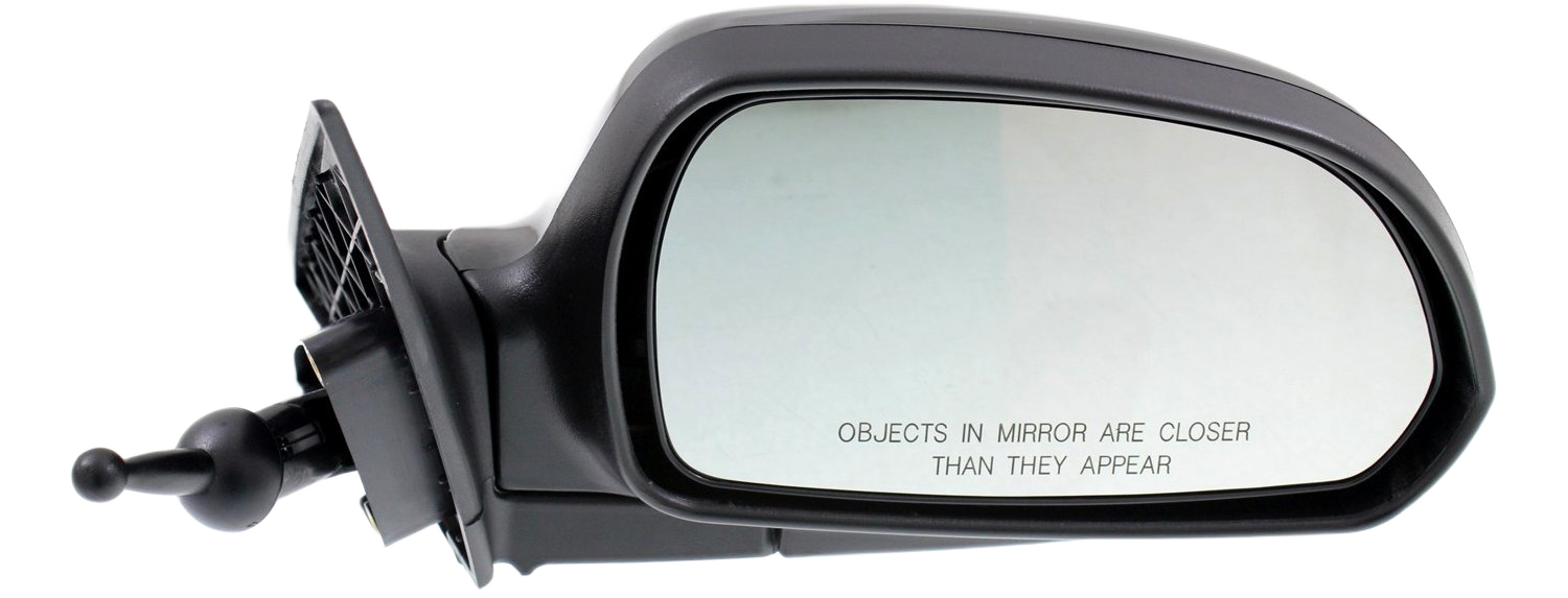 AM ELANTRA 01-06 MIRROR RH Manual Adjust Manual Folding Non Heated Paintable No Auto dimming BSD Memory and Signal Light SKU HY57R Partslink HY1321127 OEM 876202D425