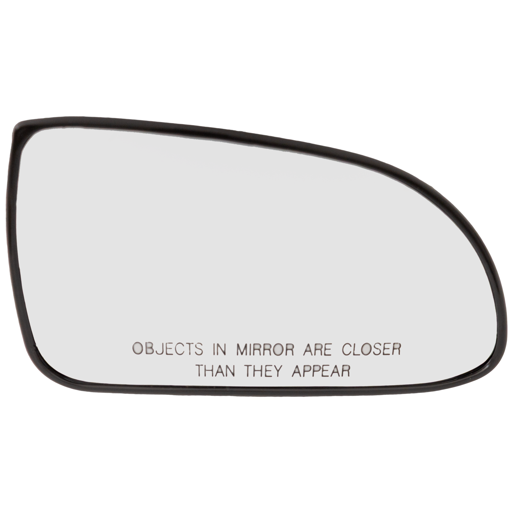 AM ACCENT 00-02 MIRROR GLASS RH Non Heated w Backing Plate Sedan Hatchback To 11-1-01 SKU HY64GR Partslink HY1325115 OEM 8762125100