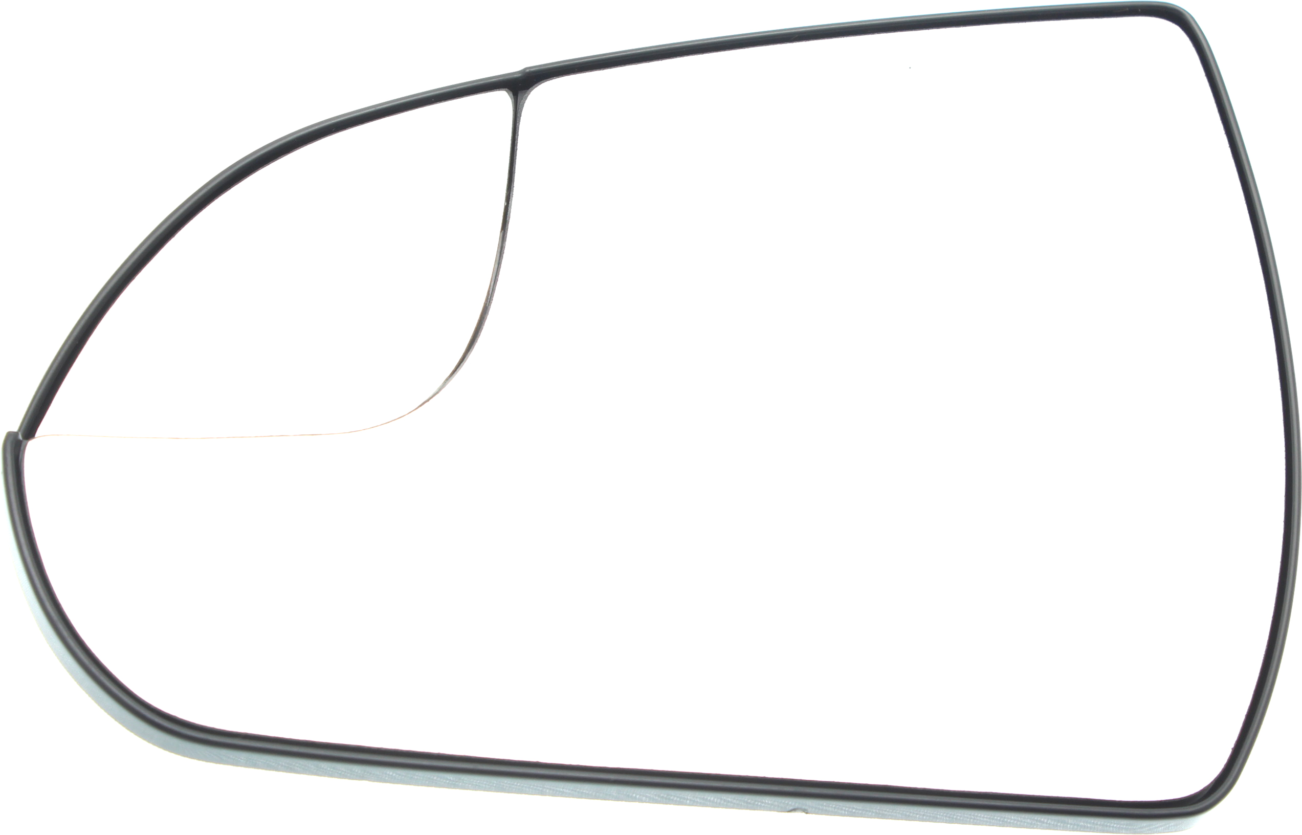 AM ELANTRA 17-18 MIRROR GLASS LH Heated w Backing Plate and Blind Spot Glass No Blind Spot Detection Korea USA Built Vehicle SKU HY76GL OEM 87611F3060-87611F2060