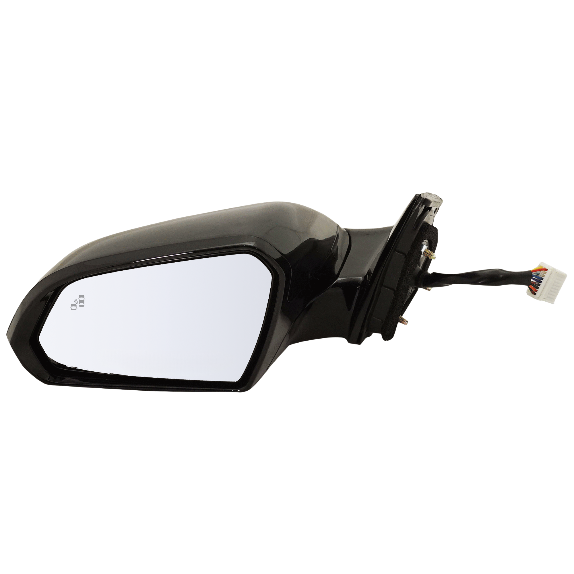 AM SONATA 18-19 MIRROR LH Power Manual Folding Heated Paintable w BSD Memory and Signal Light Exc. Hybrid Model SKU HY80EL S Partslink HY1320240 OEM 87610C2570