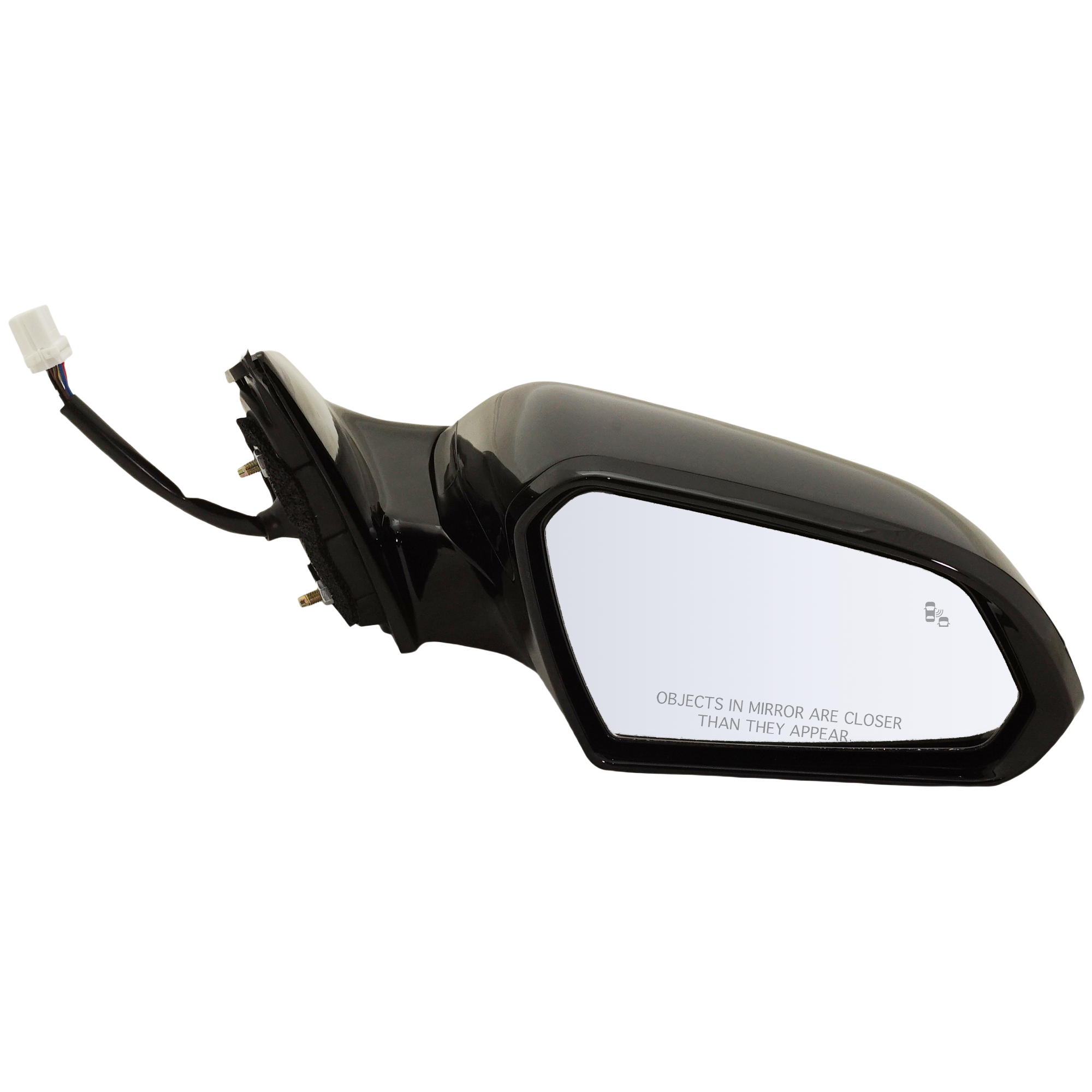 AM SONATA 18-19 MIRROR RH Power Manual Folding Heated Paintable w BSD and Signal Light No Memory Exc. Hybrid Model SKU HY81ER S Partslink HY1321239 OEM 87620C2560