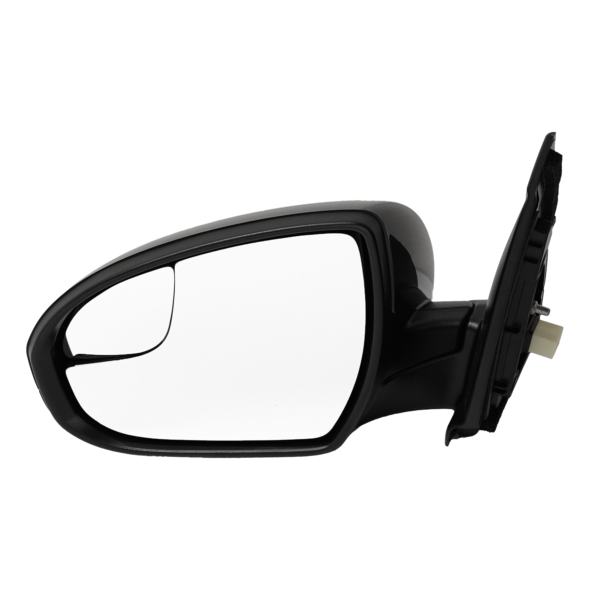 AM TUCSON 16-18 MIRROR LH Power Heated Manual Folding Paintable w BSD No Signal Light SKU HY90EL Partslink HY1320246 OEM 87610D3410
