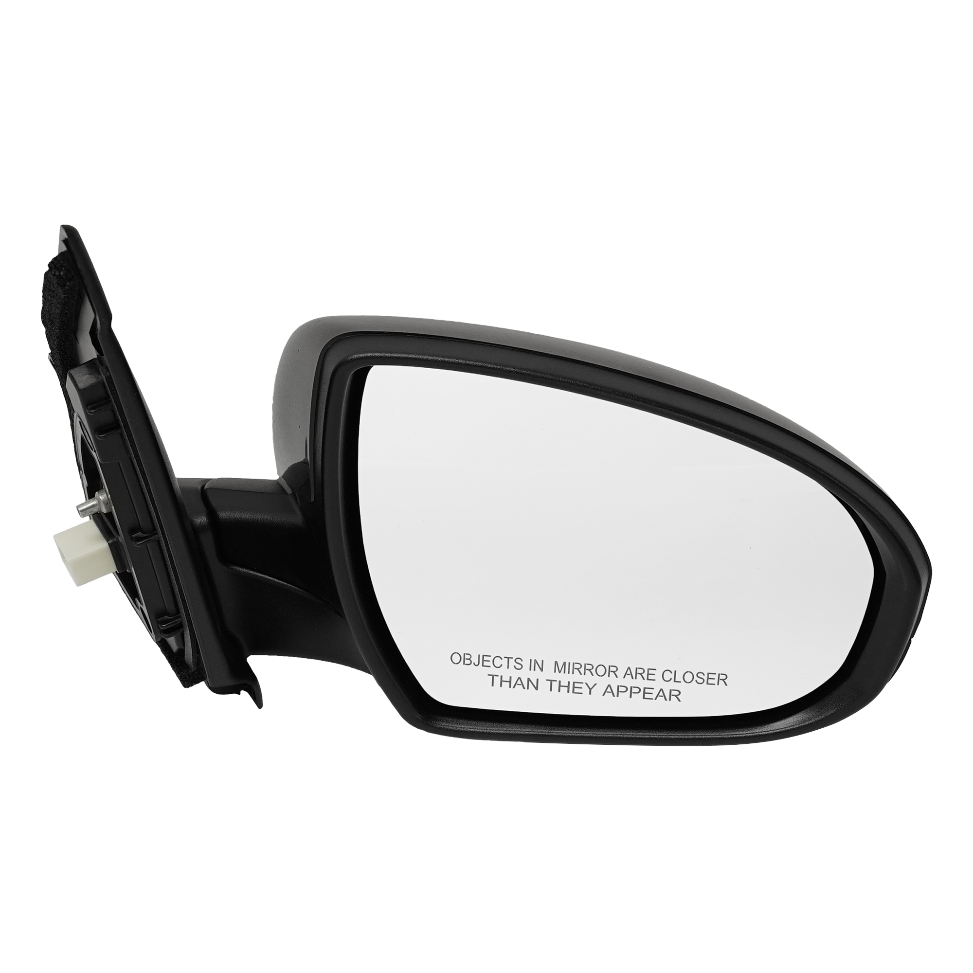 AM TUCSON 16-18 MIRROR RH Power Heated Manual Folding Paintable No Blind Spot Feature Signal Light SKU HY90ER Partslink HY1321246 OEM 87620D3410
