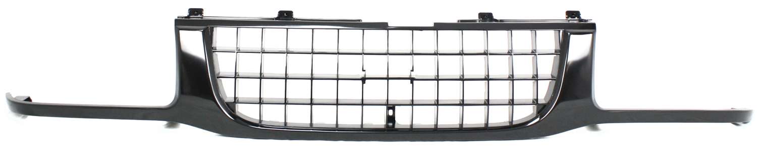 AM RODEO 93-97 GRILLE Gloss Black Shell and Insert SKU I070101 Partslink IZ1200115 OEM 2902277000