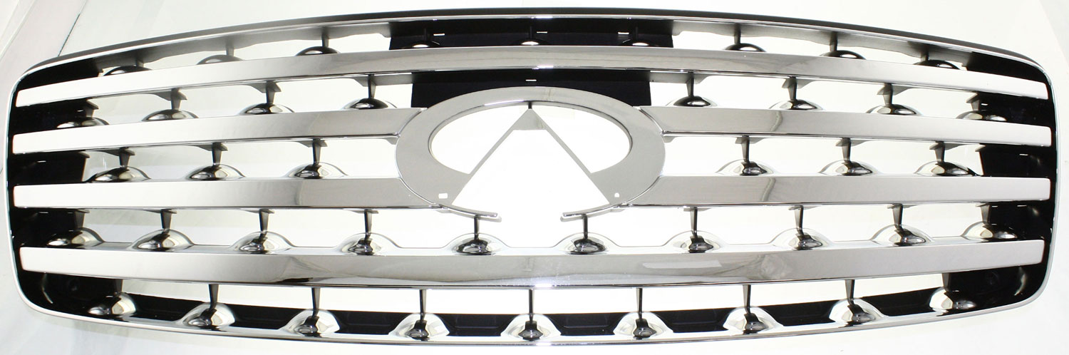 AM FX35 FX45-03-05 GRILLE Chrome Shell and Insert SKU I070105 Partslink IN1200110 OEM 62310CG000