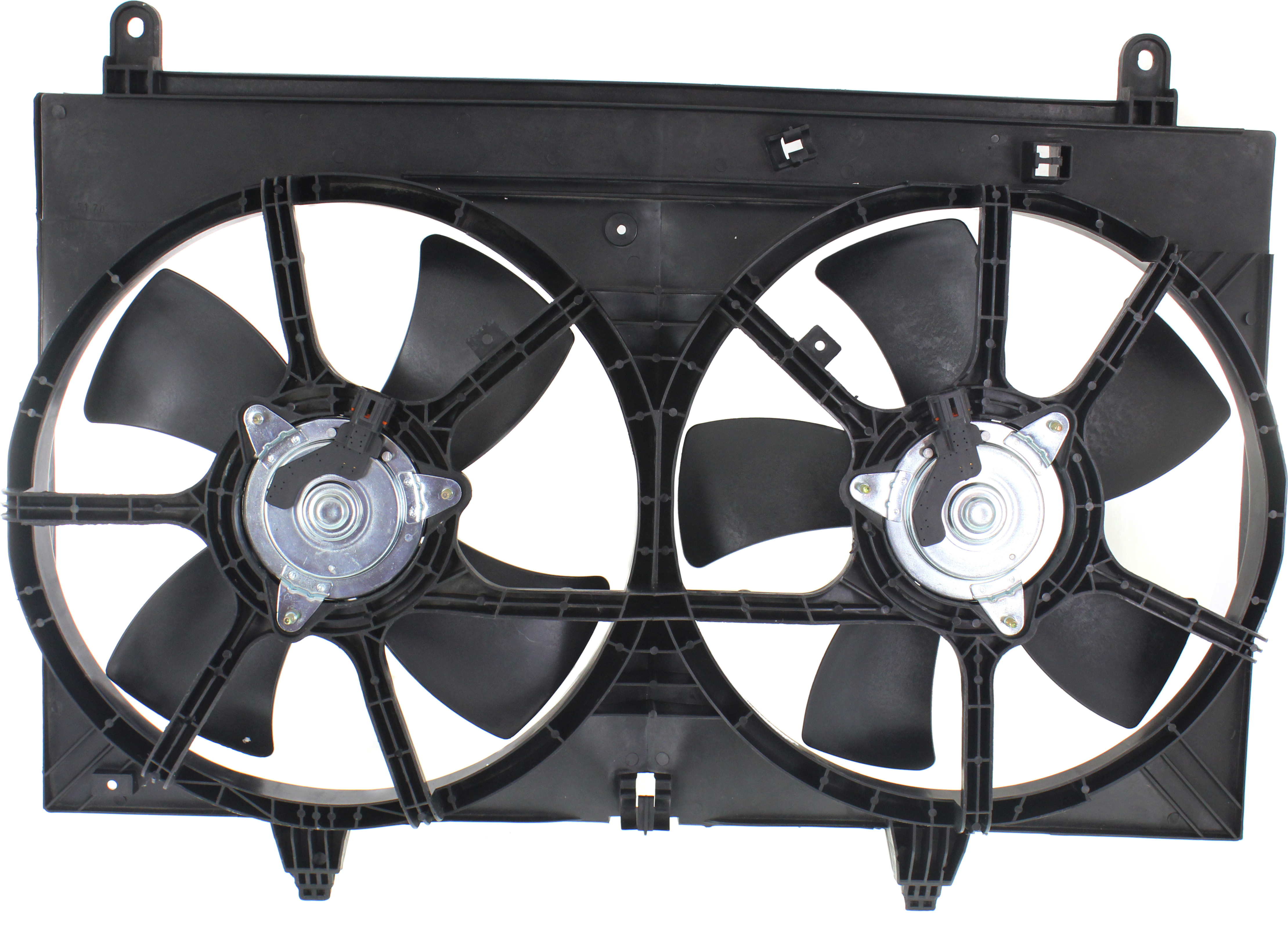 AM FX35-03-08 RADIATOR FAN SHROUD ASSEMBLY Dual Type SKU I160901 Partslink IN3115104 OEM 21481CL80A