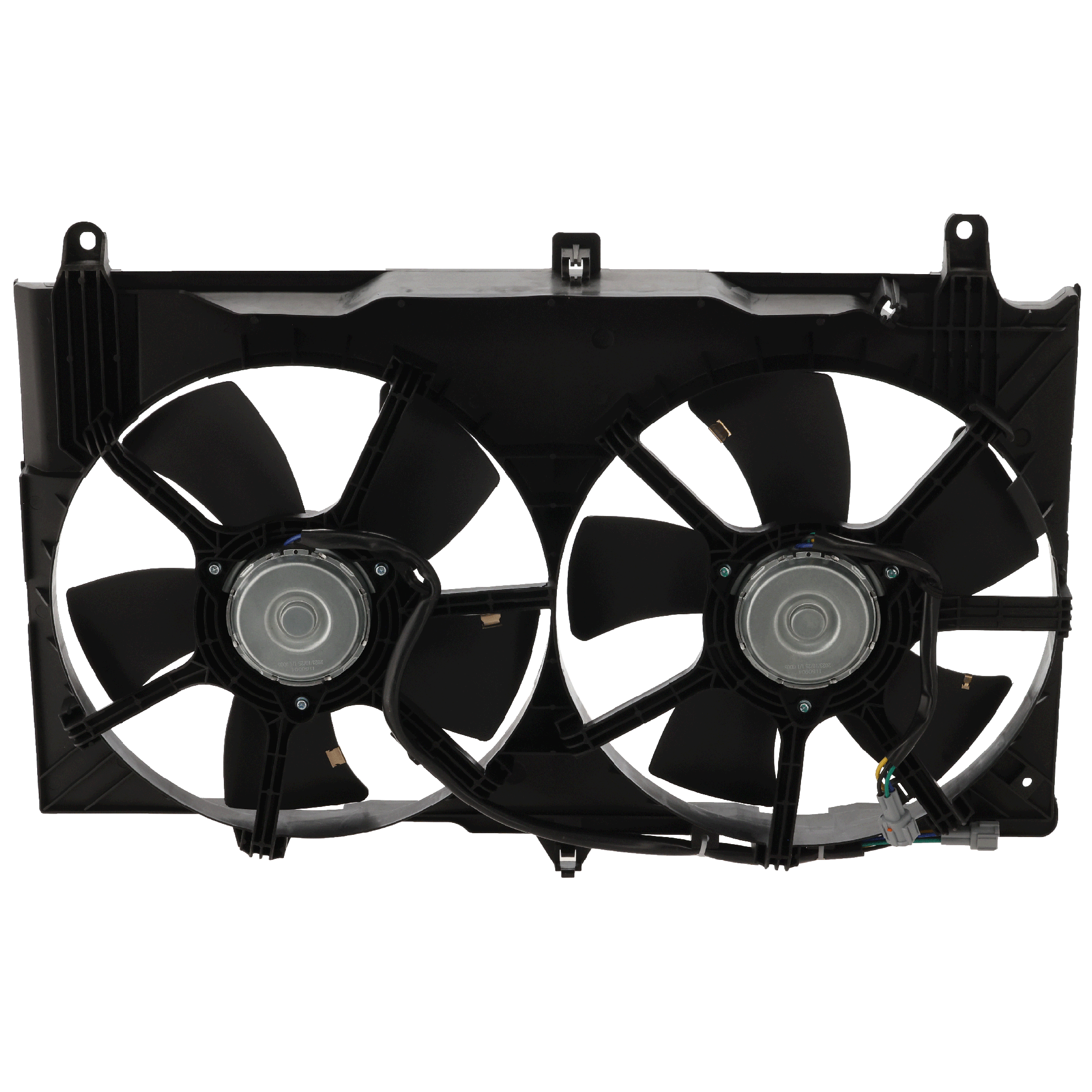 AM 350Z 03-06 G35-03-05 RADIATOR FAN ASSEMBLY Dual Fan Coupe Sedan To 2-05 SKU I160904 Partslink NI3115127 OEM 21481CF40B