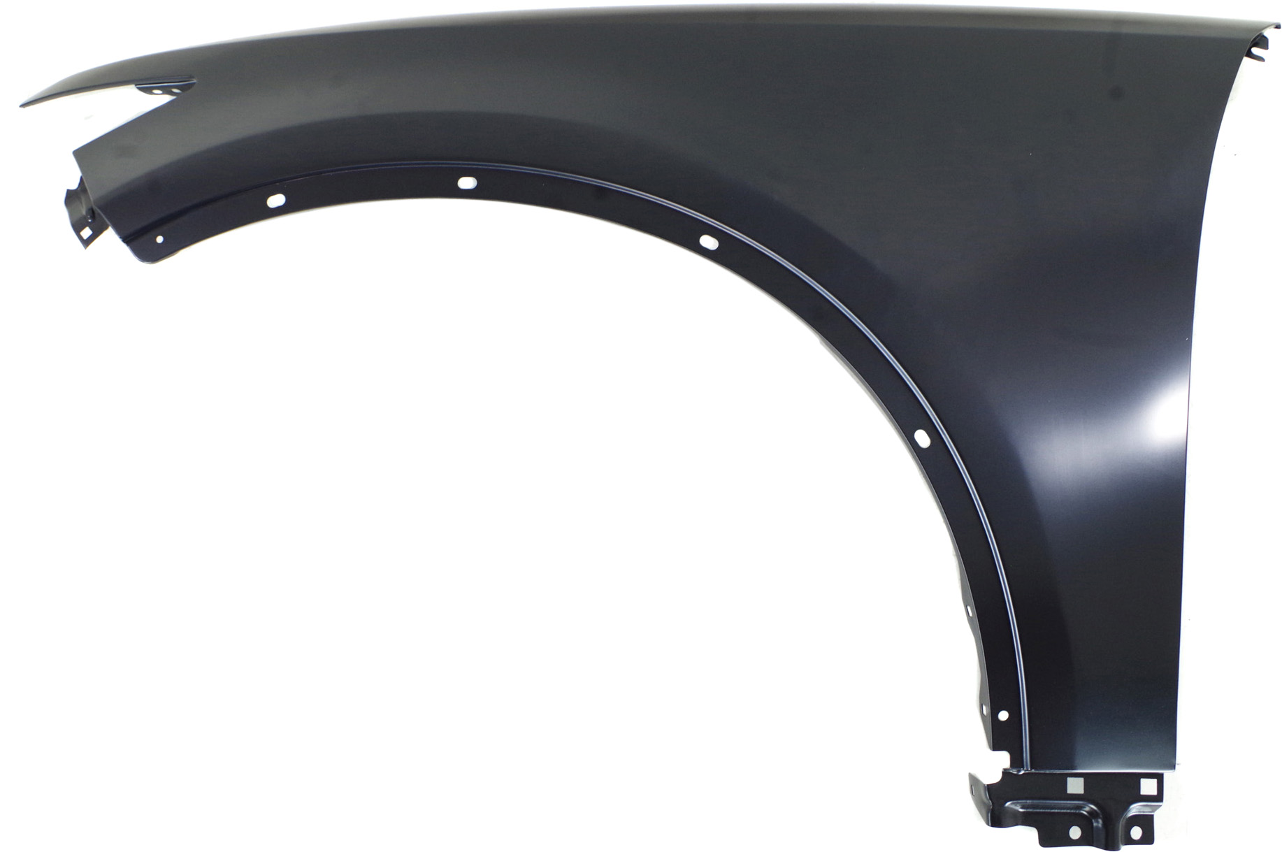 AM FX35-03-08 FRONT FENDER LH Primed Steel w o Side Lamp Hole SKU I220110 Partslink IN1240109 OEM F3101CG000