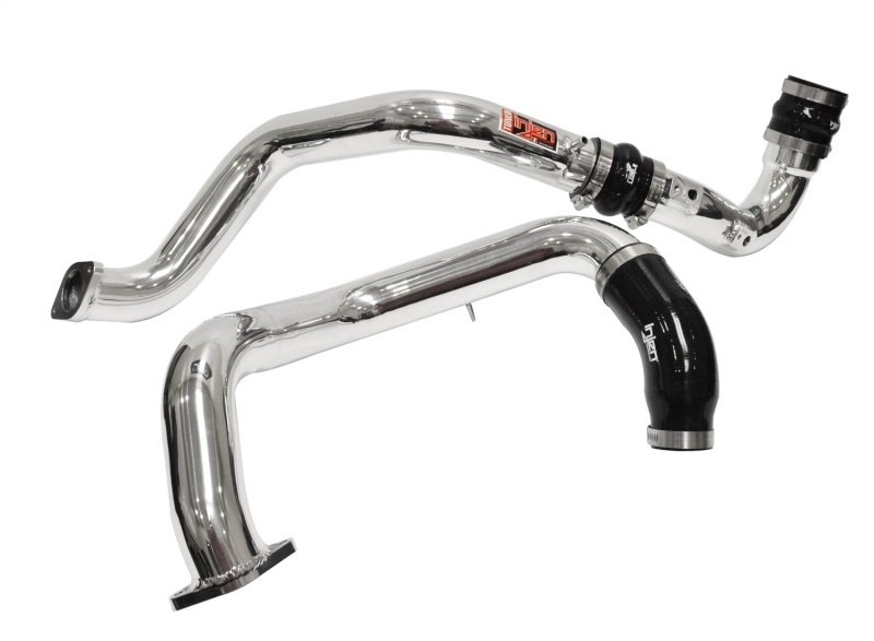 AM High flow Intercooler piping kit only. Incl hot cold side intercooler pipes. 100% Direct bolt on. CNC machined flanged ends sensor adapters to bolt to the factory intercooler utilizing the O.E. hardw SKU I24SES1573ICP