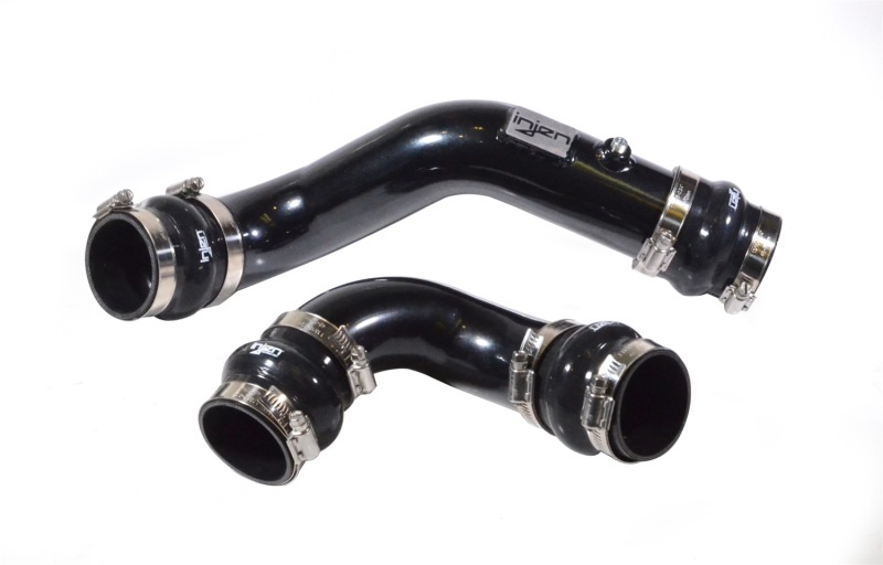 AM Black Aluminum Intercooler Pipe Upgrade 2017-2018 Honda CIVIC TYPE R FK8 I 4-2.0T SKU I24SES1582ICPBLK