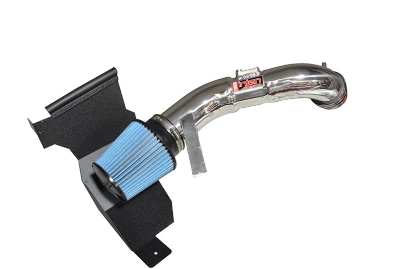 AM 2016 HONDA CIVIC I4-2.0L 3 in. Mandrel Bent 6063 T1 Aluminum Induction Tube Short Ram Black Powdercoated Air Intake System W Heat shield and SuperNano Web Dry Air Filter SKU I24SP1574BLK