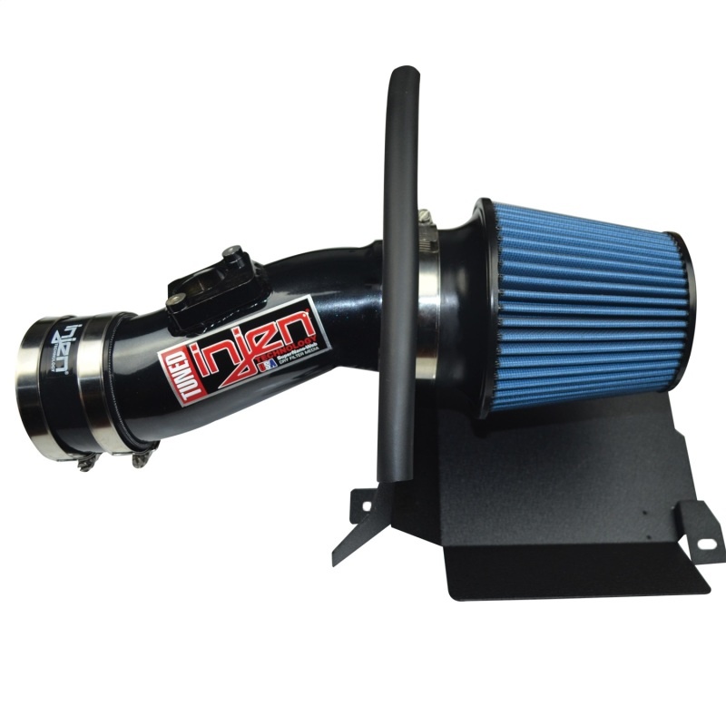 AM Tuned air intake system w MR Technology Super nano web dry filter. Includes heatshield SKU I24SP1687BLK
