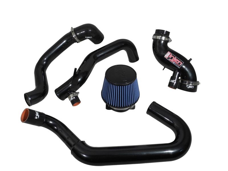 AM MITSUBISHI ACCESSORY 03-07 Evo VIII 2.0L Turbo MR IX Cast Aluminum Intake System w Full Intercooler Piping SKU I24SP1898BLK