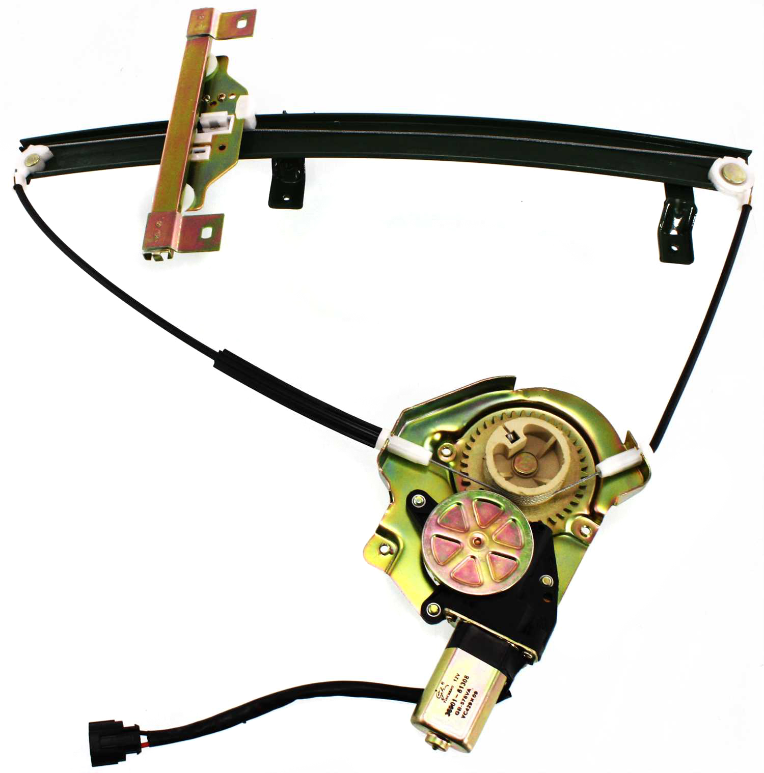 AM RODEO 94-97 FRONT WINDOW REGULATOR RH Power w Motor SKU I462905 Partslink IZ1351105 OEM 8971658792