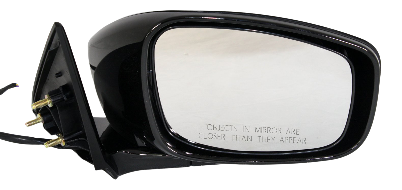 AM G37-09-10 G25-11-12 MIRROR RH Power Non Heated Manual Folding Paintable Base Model G37 RWD w o Premium Package Sedan SKU IN23ER Partslink IN1321115 OEM 963011NC2A K6373JL00A