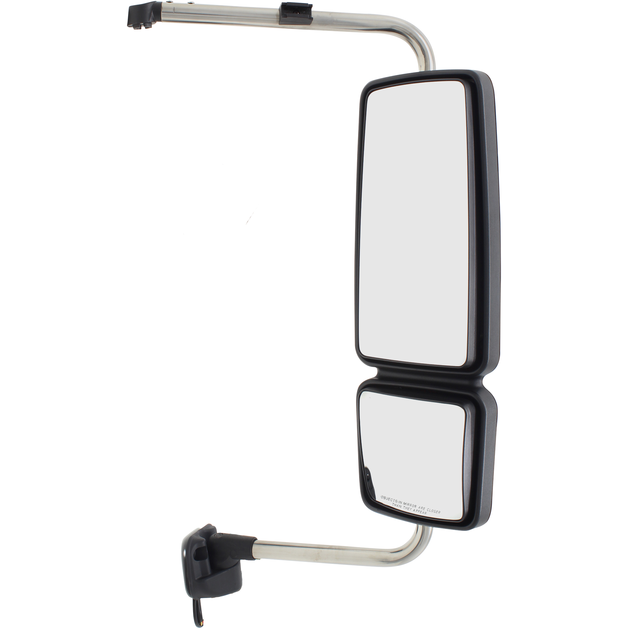 AM INTERNATIONAL DURASTAR WORKSTAR 08-17 MIRROR RH Power Manual Folding Heated Chrome w Signal Light SKU IN34CR S HD OEM 3678816C92