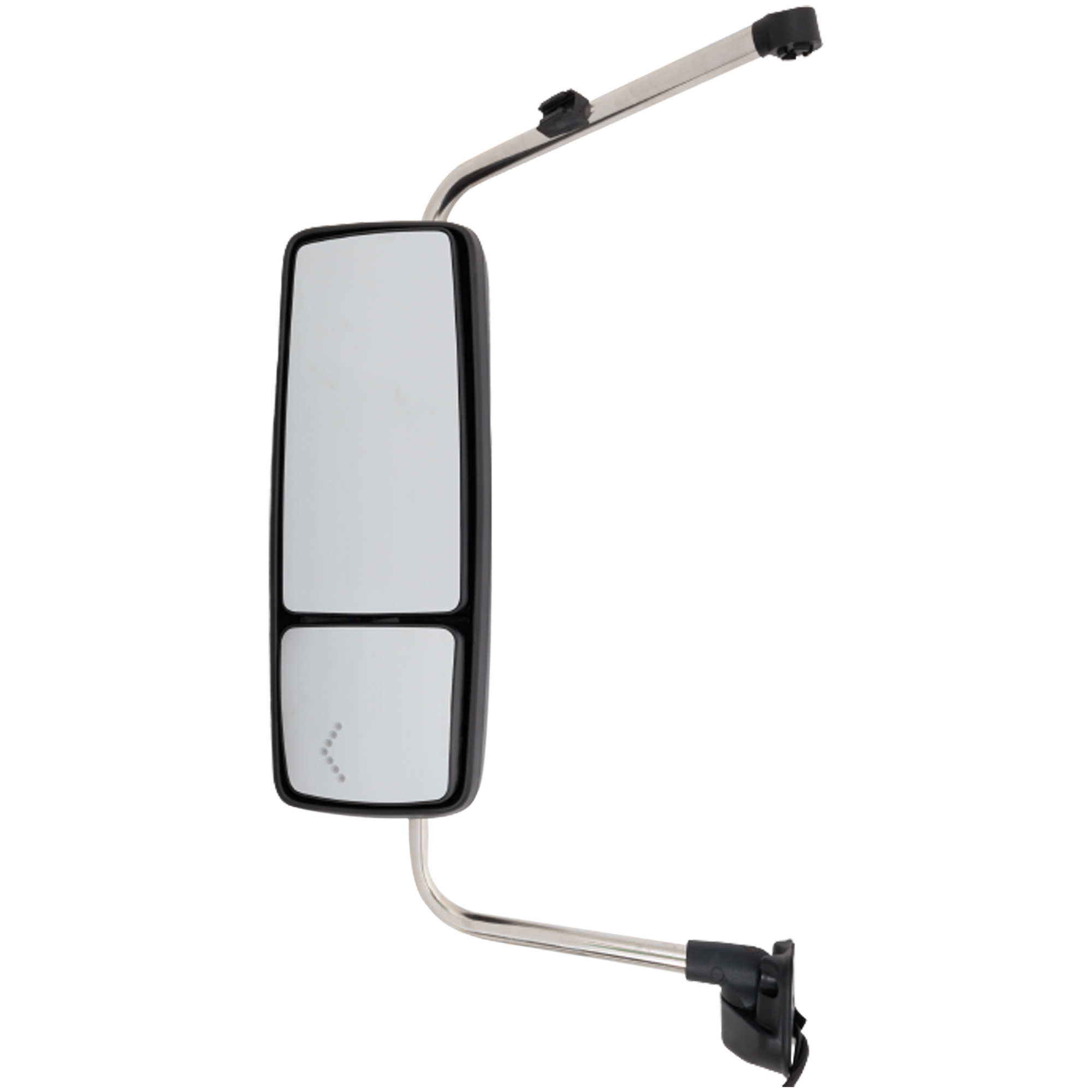 AM INTERNATIONAL PROSTAR WORKSTAR 08-12 MIRROR LH Power Heated Paintable w Signal Light w CB Antenna Provision SKU IN40EL S HD OEM Heavy Duty