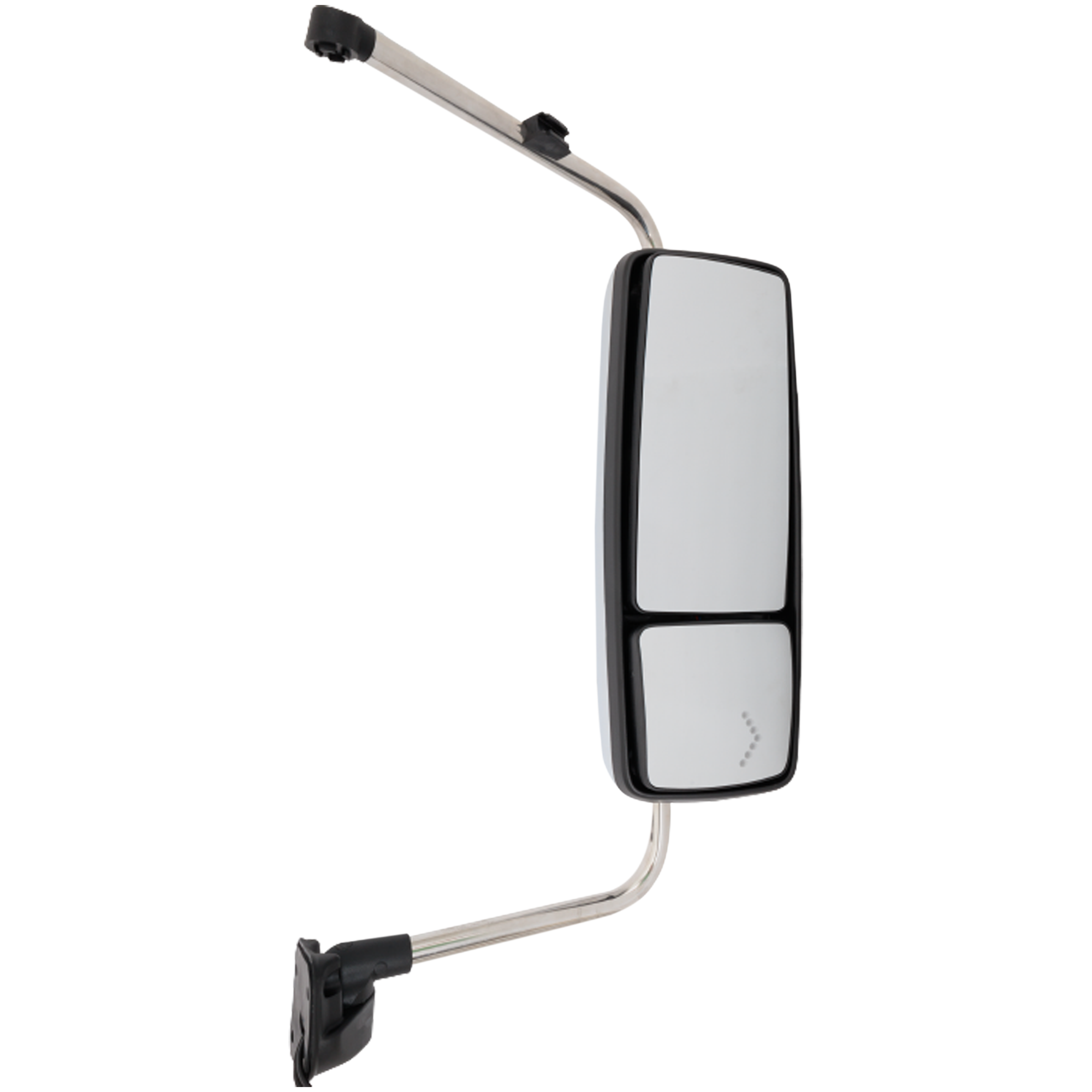 AM INTERNATIONAL PROSTAR 09-12 WORKSTAR 08-12 MIRROR RH Power Manual Folding Heated Chrome w Signal Light w CB Antenna Provision w o bracket SKU IN42ER S HD OEM 3604965C92