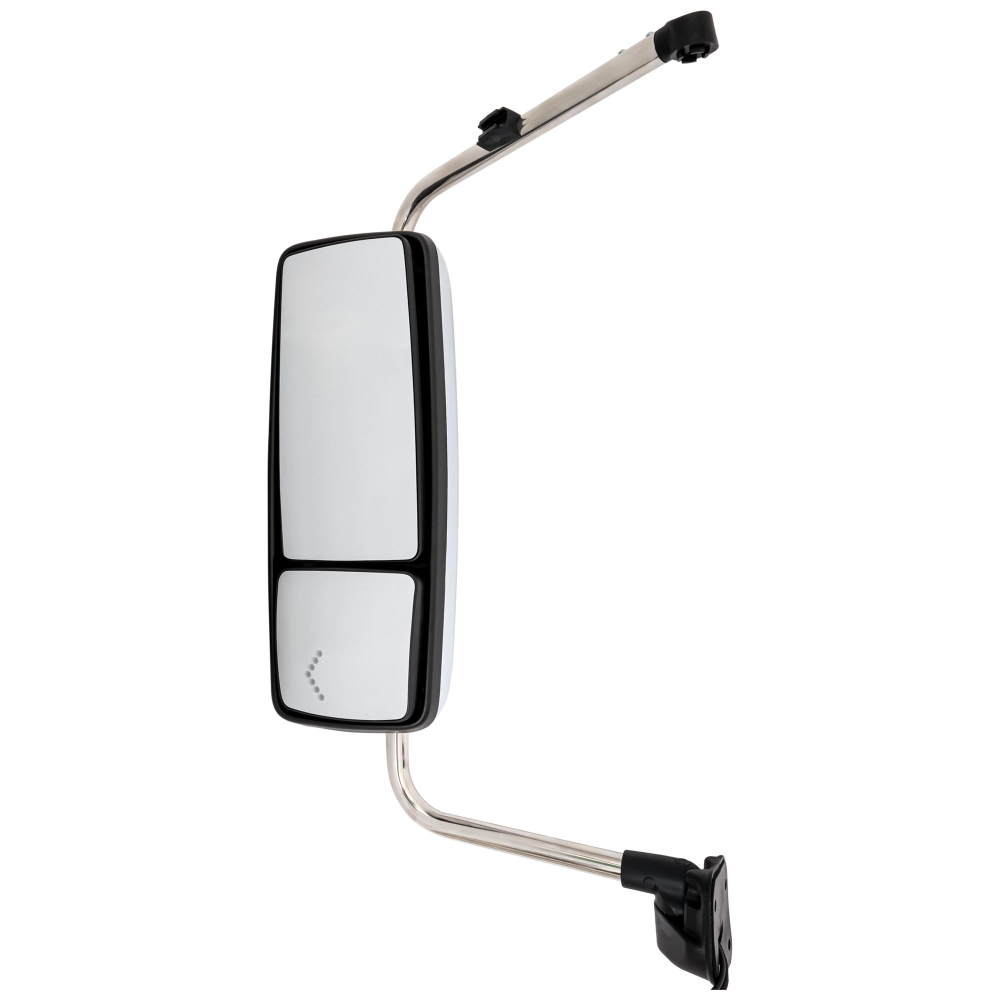 AM INTERNATIONAL PROSTAR WORKSTAR 08-12 MIRROR RH Power Heated Chrome w Signal Light w o CB Antenna Provision SKU IN43ER S HD OEM 3604455C92