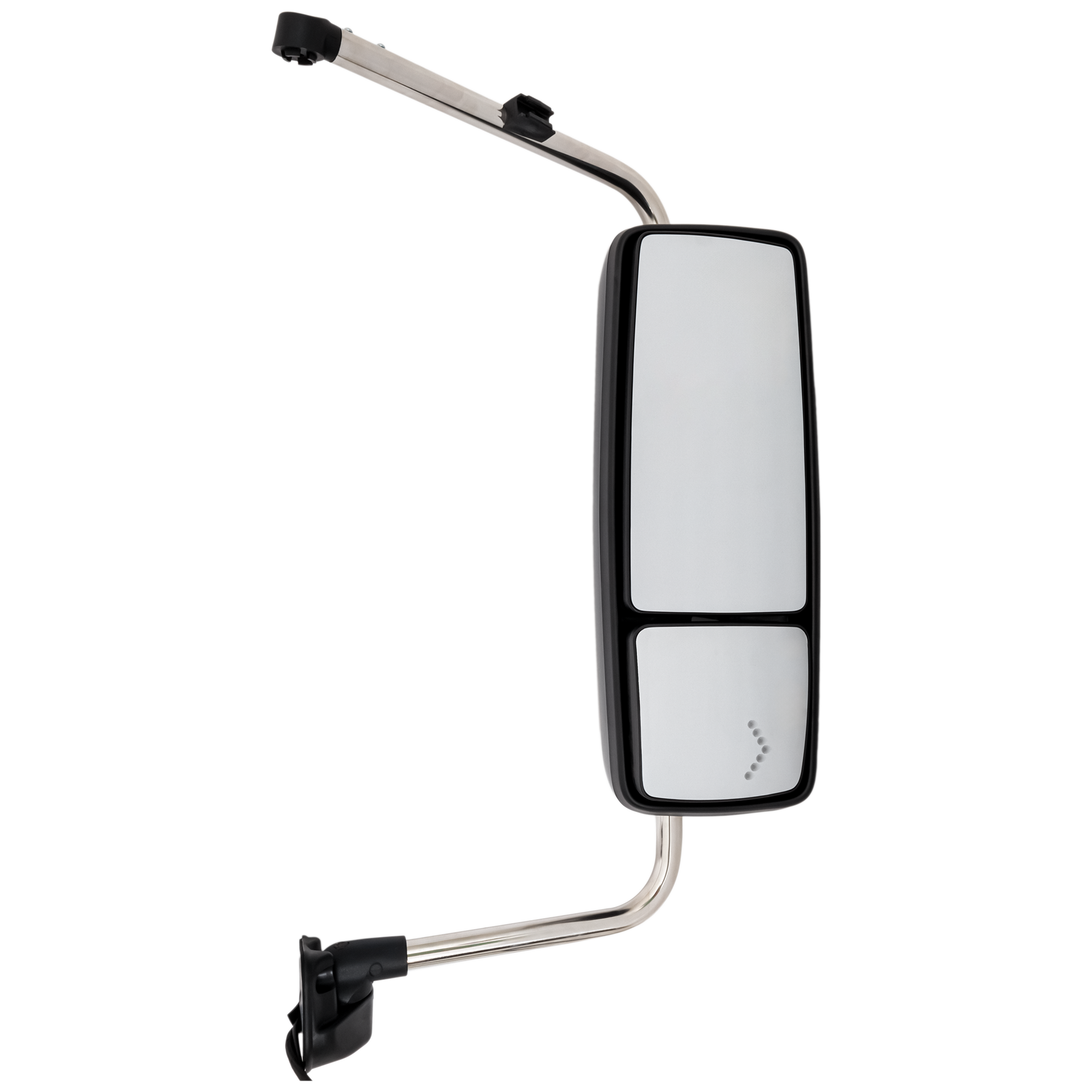 AM INTERNATIONAL PROSTAR WORKSTAR 08-12 MIRROR RH Manual Adjust Heated Paintable w Signal Light w CB Antenna Provision SKU IN44R S HD OEM Heavy Duty