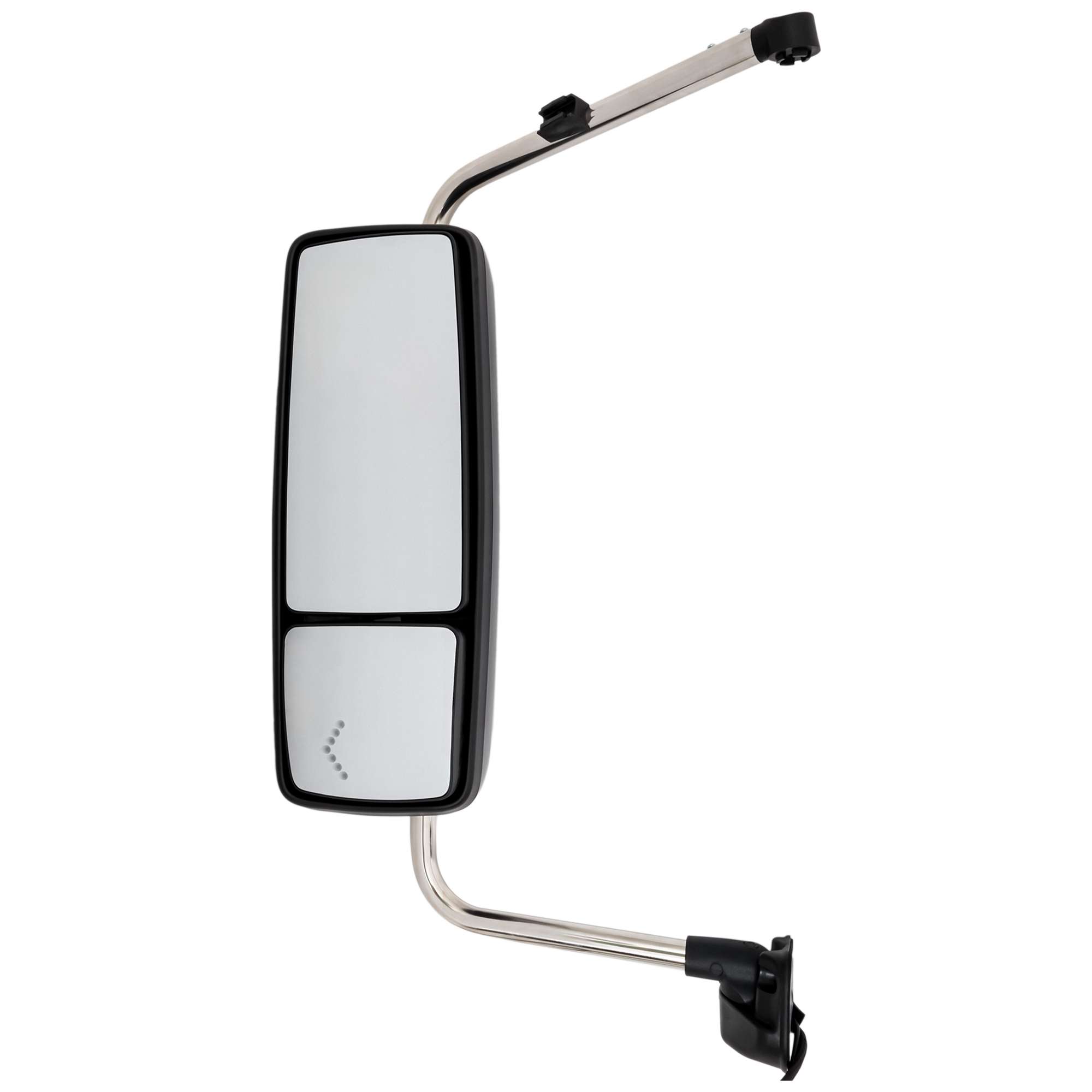 AM INTERNATIONAL PROSTAR WORKSTAR 08-12 MIRROR LH Manual Adjust Heated Paintable w Signal Light w o CB Antenna Provision SKU IN45L S HD OEM Heavy Duty