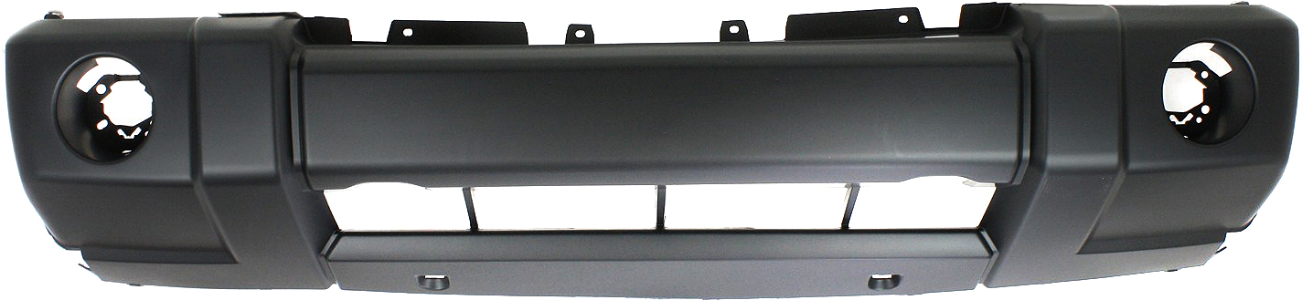 AM COMMANDER 06-10 FRONT BUMPER COVER Primed w o Chrome Trim w Fog Light Holes CAPA SKU J010314PQ Partslink CH1000875C OEM 5183619AA