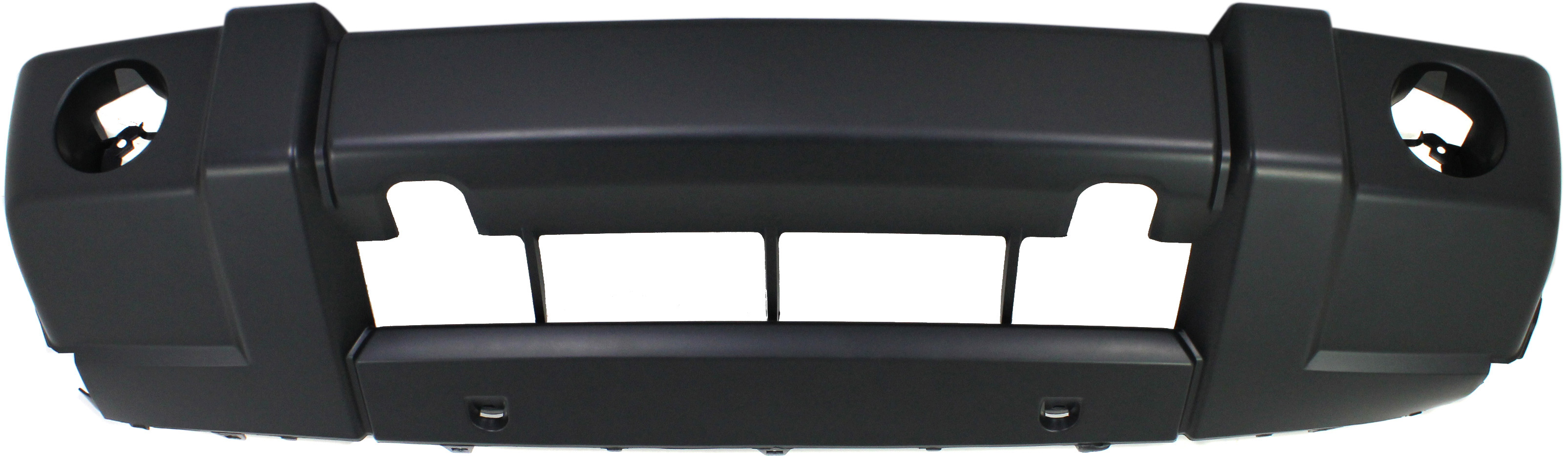 AM COMMANDER 06-10 FRONT BUMPER COVER Primed w o Chrome Trim w Fog Light Holes SKU J010314P Partslink CH1000875 OEM 5183619AA