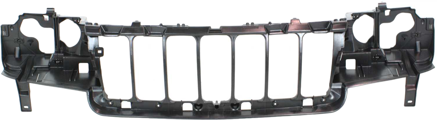 AM GRAND CHEROKEE 04-04 HEADER PANEL Headlight Mounting Panel Plastic SKU J040906 Partslink CH1220120 OEM 55156753AD