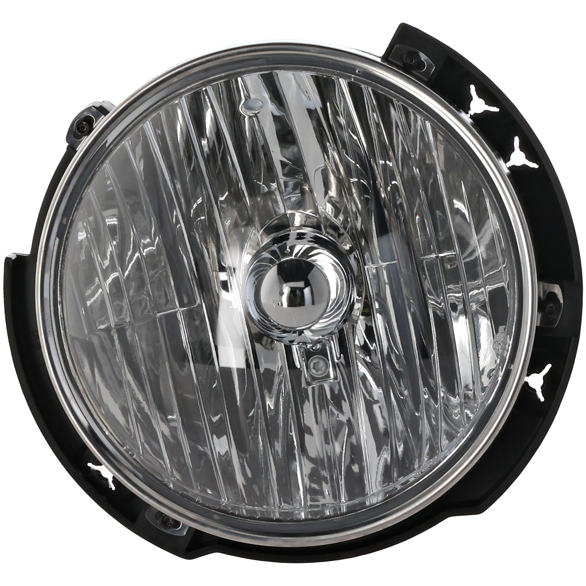 AM WRANGLER 07-17 WRANGLER JK 18-18 HEAD LAMP LH Assembly Halogen CAPA SKU J100116Q Partslink CH2502174C OEM 55078149AD