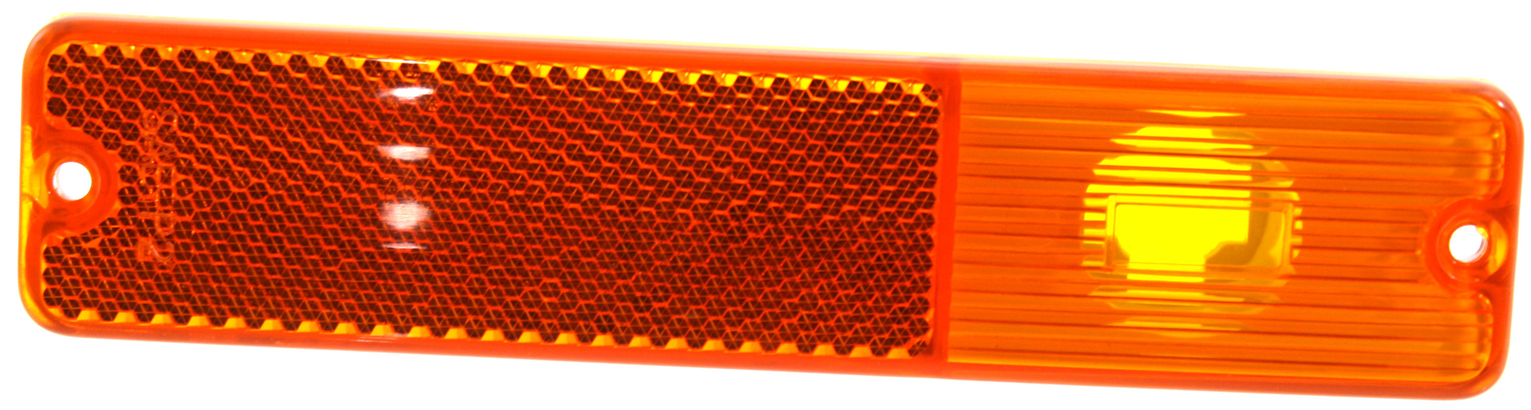 AM CJ SERIES 68-86 SJ 84-91 FRONT SIDE MARKER LAMP RH=LH Amber Lens SKU J104902 Partslink CH2550107 OEM J0994020
