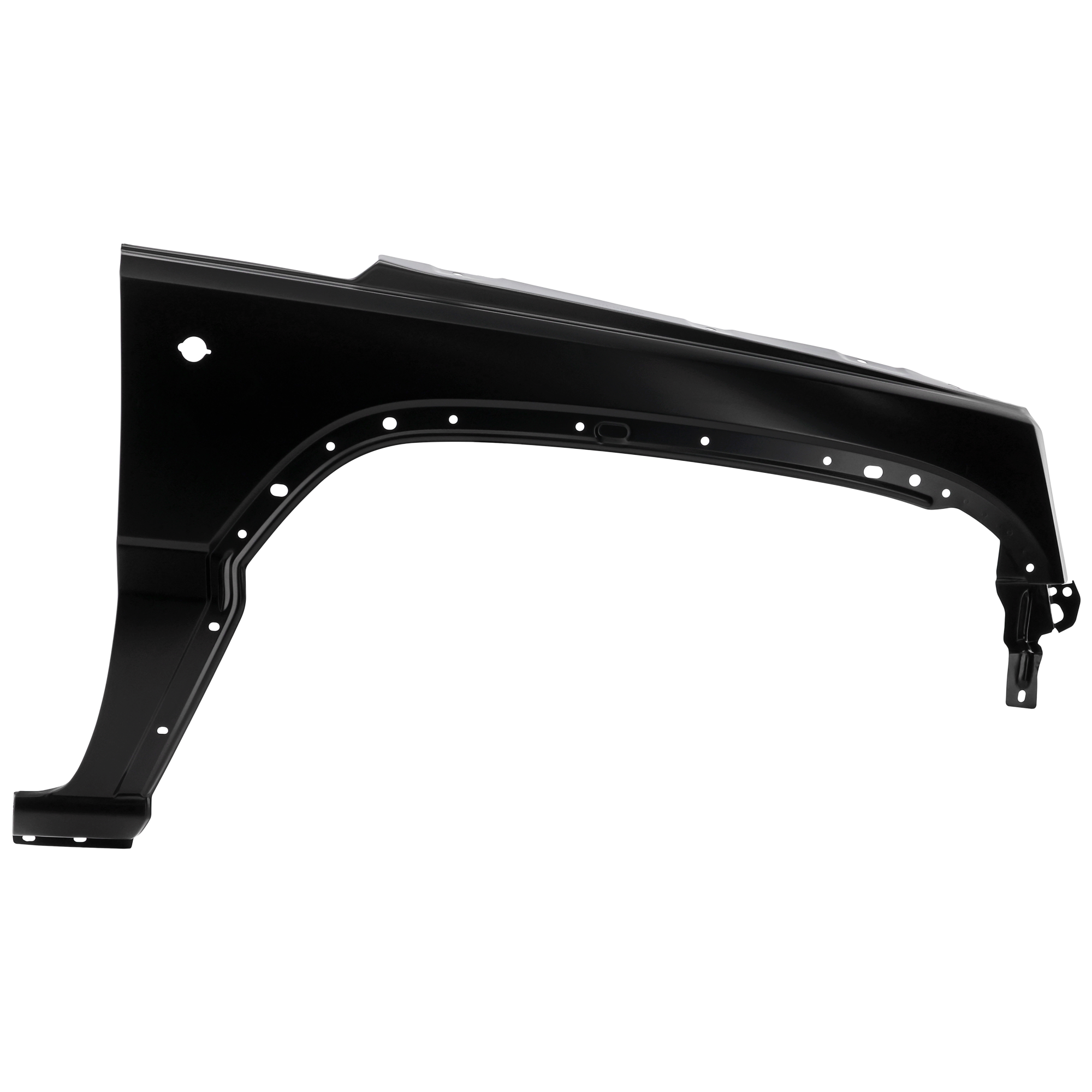 AM LIBERTY 05-07 FRONT FENDER RH Primed w Molding Hole SKU J220107 Partslink CH1241248 OEM 55360598AB