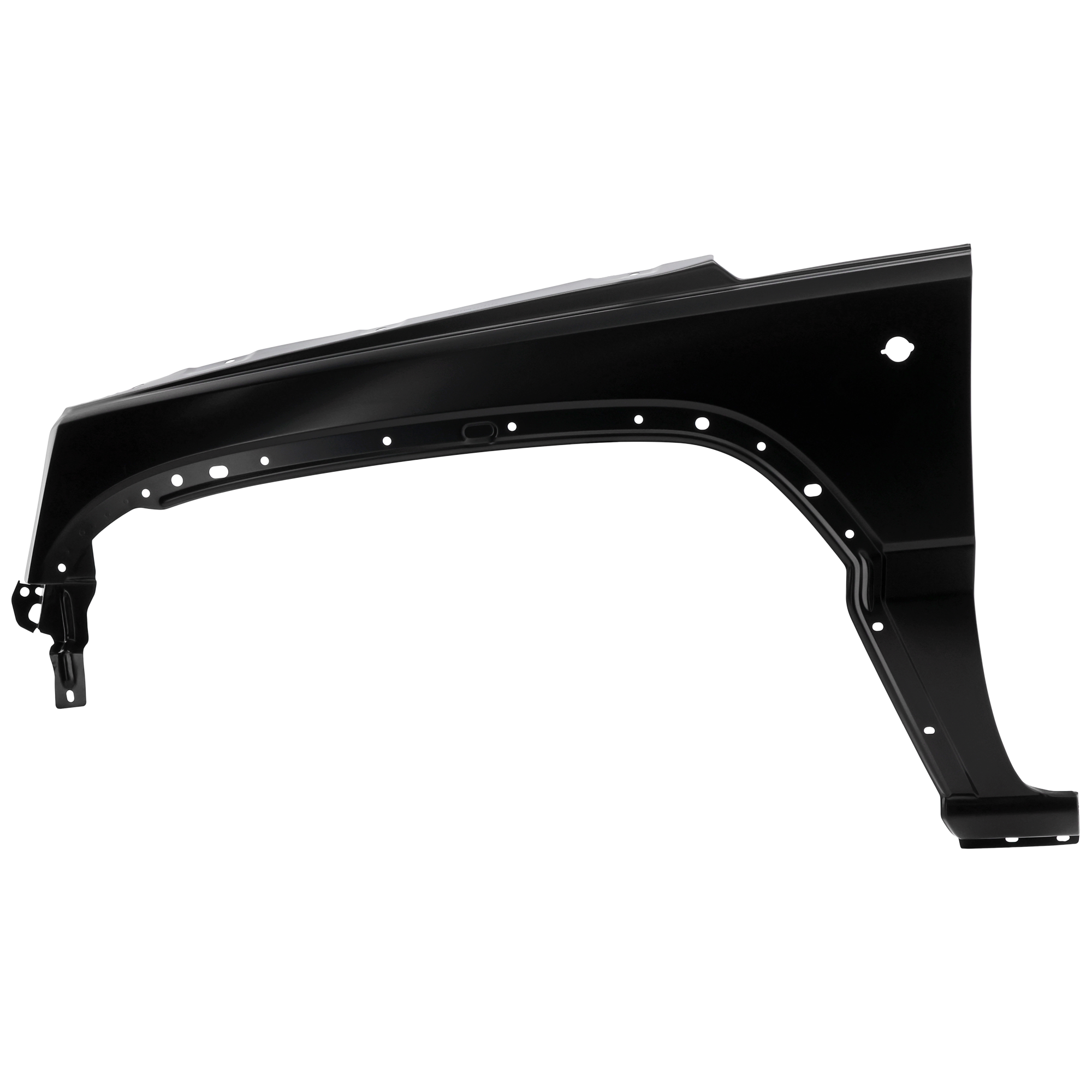 AM LIBERTY 05-07 FRONT FENDER LH Primed w Molding Hole SKU J220108 Partslink CH1240248 OEM 55360599AB