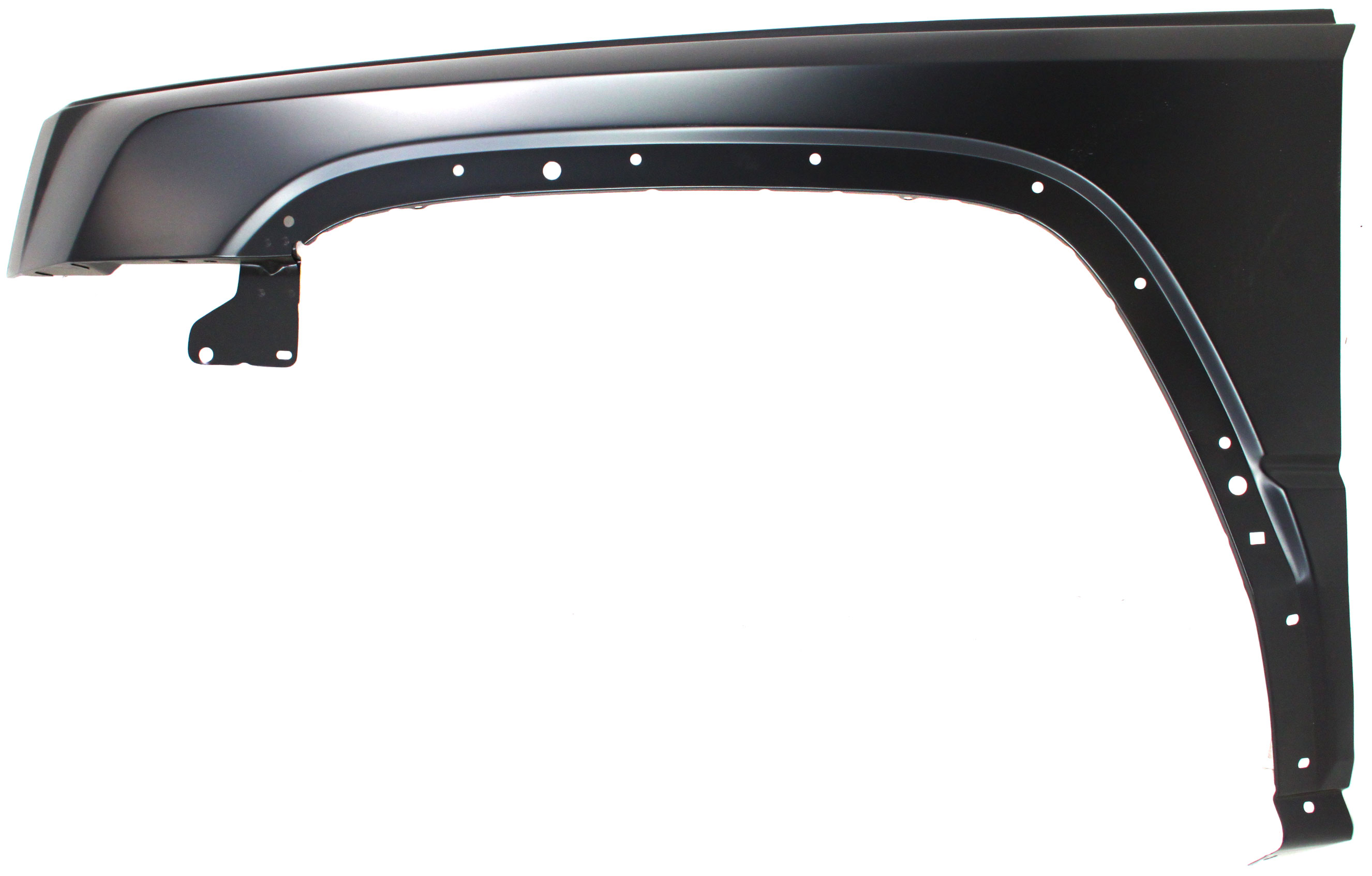 AM COMMANDER 06-10 FRONT FENDER LH Primed Steel SKU J220110 Partslink CH1240249 OEM 55369219AB