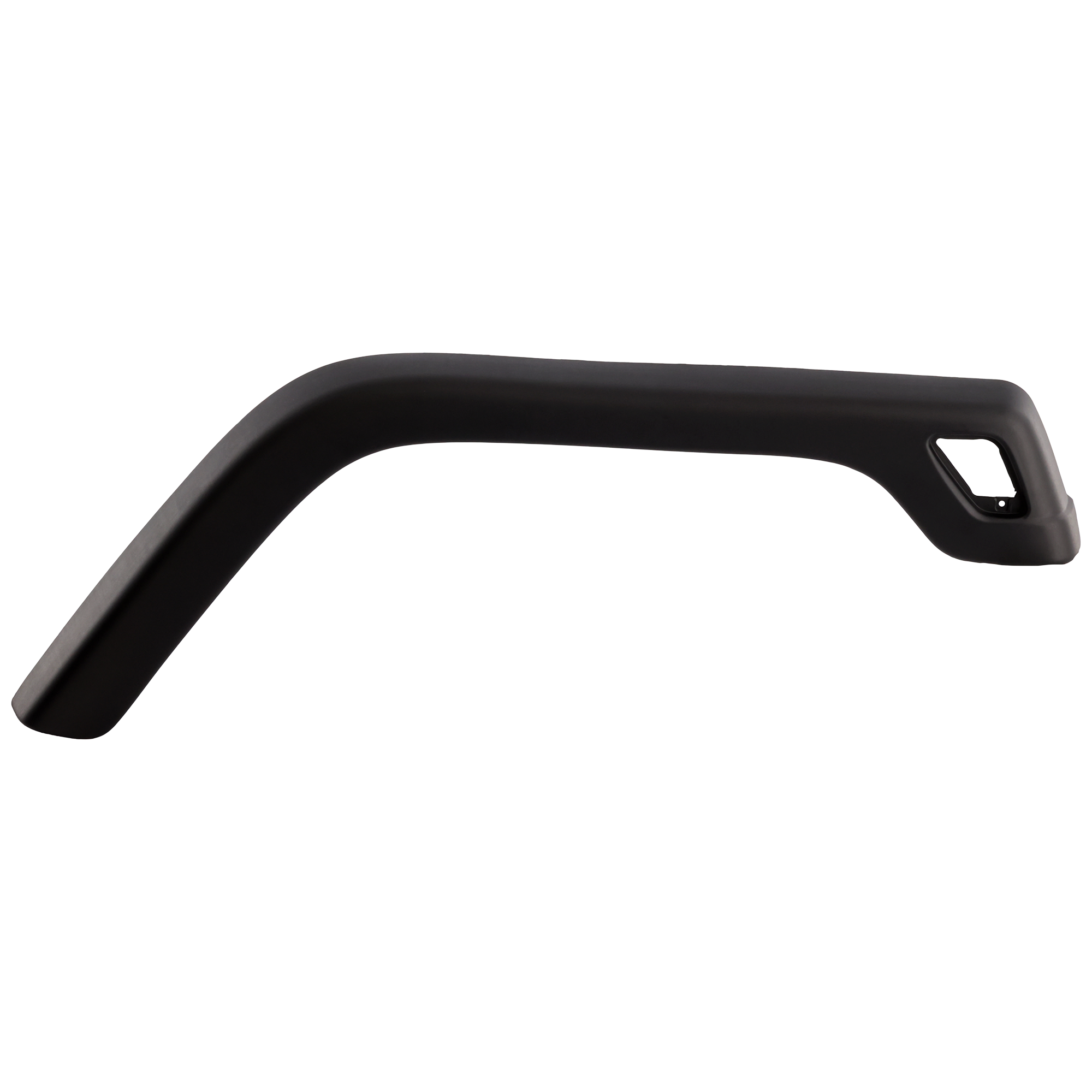 AM WRANGLER 97-06 FRONT FENDER FLARE RH Textured Black Except Sahara Rubicon Models SKU J221305 Partslink CH1269107 OEM 5KC26DX9AB
