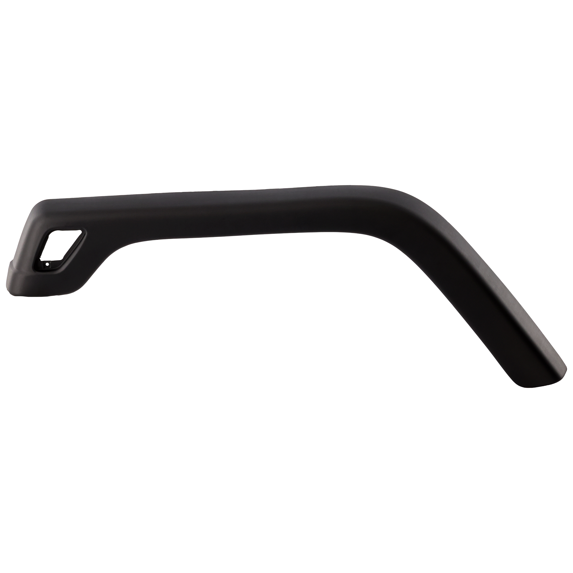 AM WRANGLER 97-06 FRONT FENDER FLARE LH Textured Black Except Sahara Rubicon Models SKU J221306 Partslink CH1268107 OEM 5KC27DX9AB
