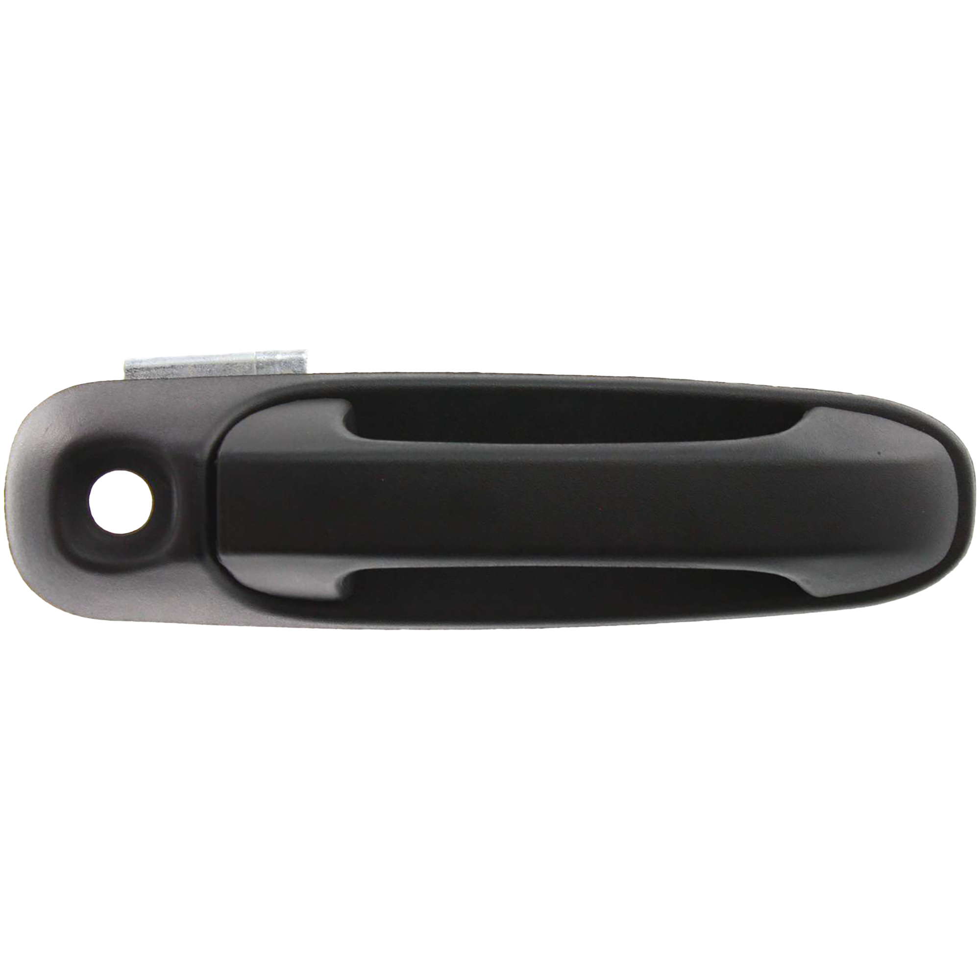 AM GRAND CHEROKEE 99-04 LIBERTY 02-07 EXTERIOR FRONT DOOR HANDLE RH Txtrd Blk w Keyhole Plastic SKU J462119 Partslink CH1311118 OEM 55360332AF