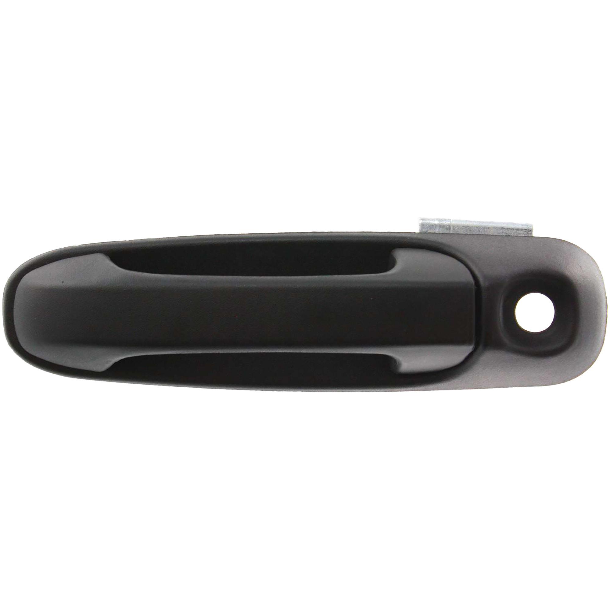AM GRAND CHEROKEE 99-04 LIBERTY 02-07 EXTERIOR FRONT DOOR HANDLE LH Txtrd Black w Keyhole Plastic SKU J462120 Partslink CH1310115 OEM 55136351AD